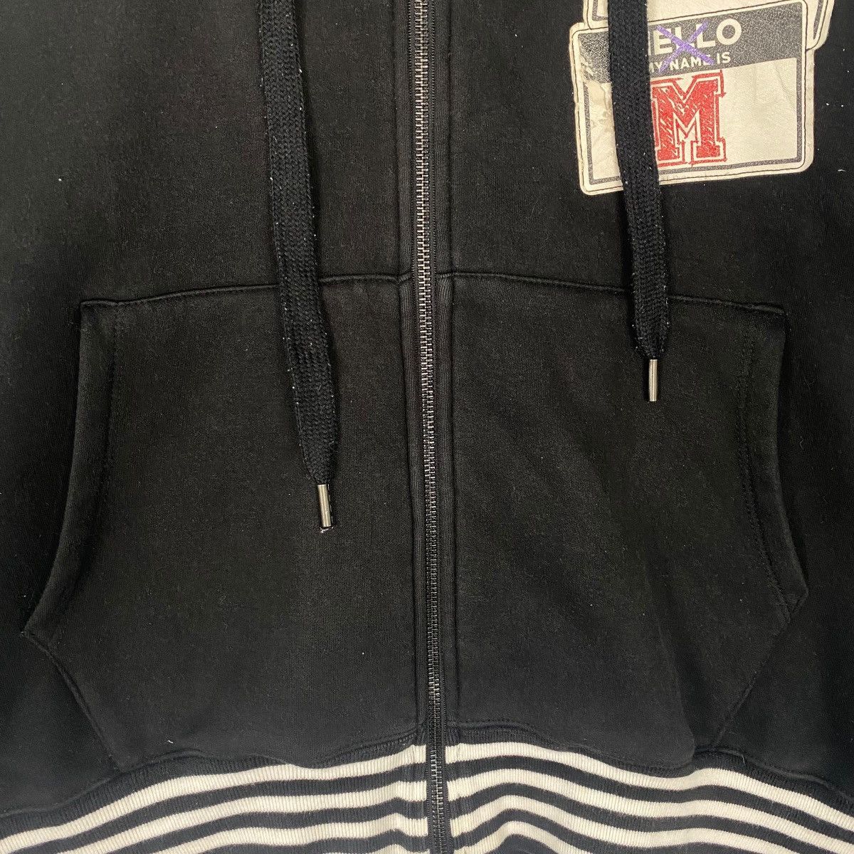 Vintage Vintage MSKN2ND Seoul Hoodie Full Zip Sweater Black Size XL Size US XL / EU 56 / 4 - 5 Thumbnail