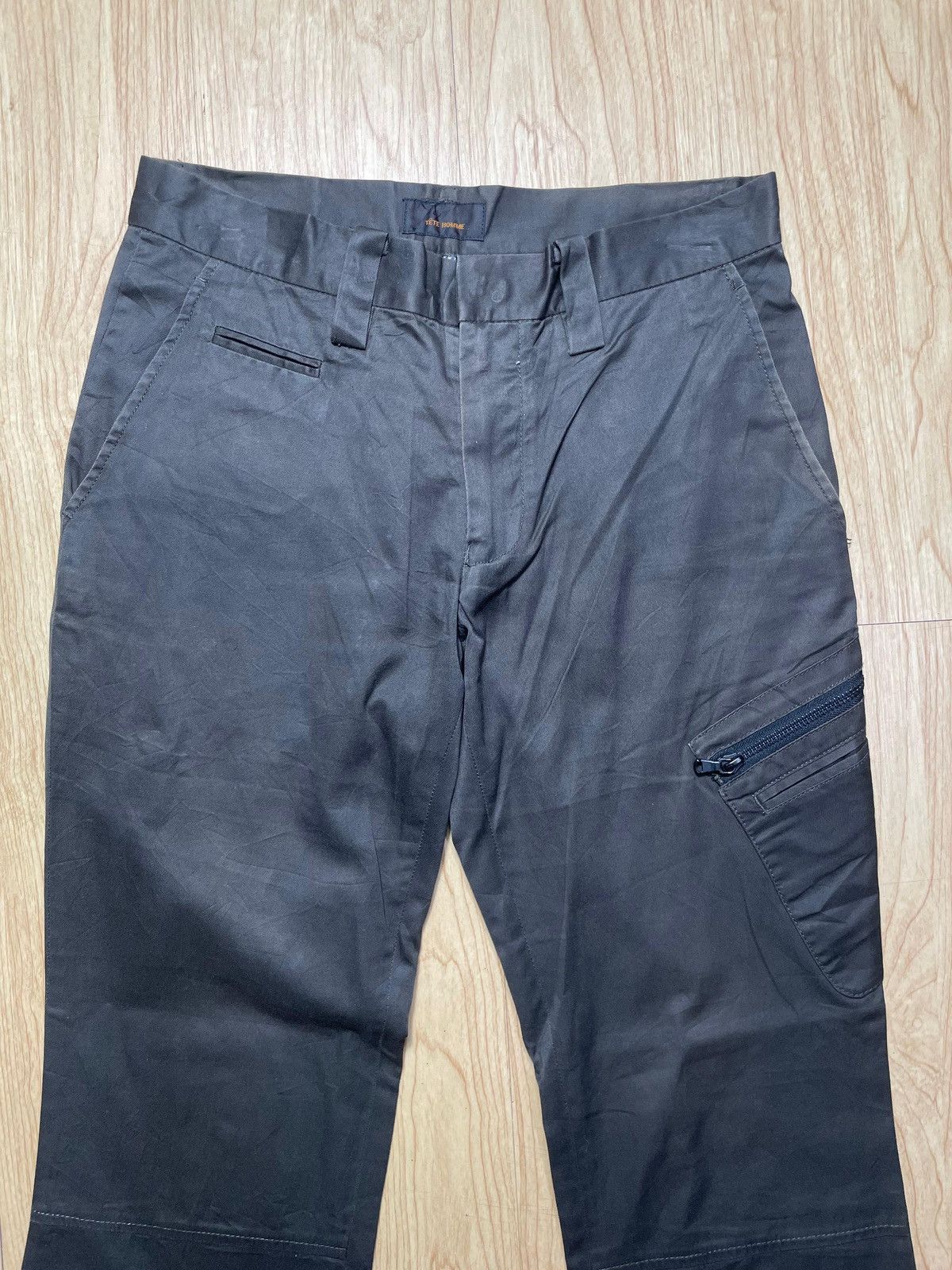 Tete Homme TETE HOMME ISSEY MIYAKE Flare Pants Cargo Size US 27 - 2 Thumbnail