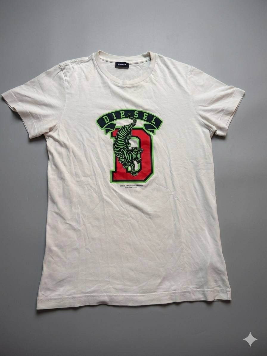 Diesel Diesel Tiger Logo "D" Graphic Tee Size US S / EU 44-46 / 1 - 10 Thumbnail