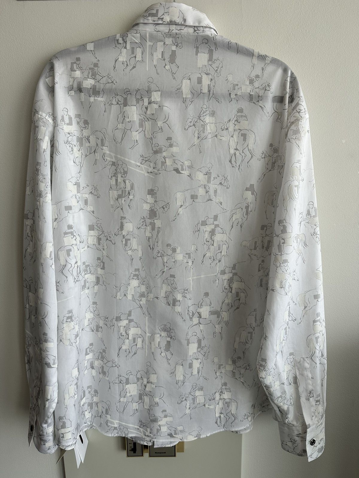 Hermes Super Runway Hermes Equestrian Shirt Size US L / EU 52-54 / 3 - 3 Thumbnail
