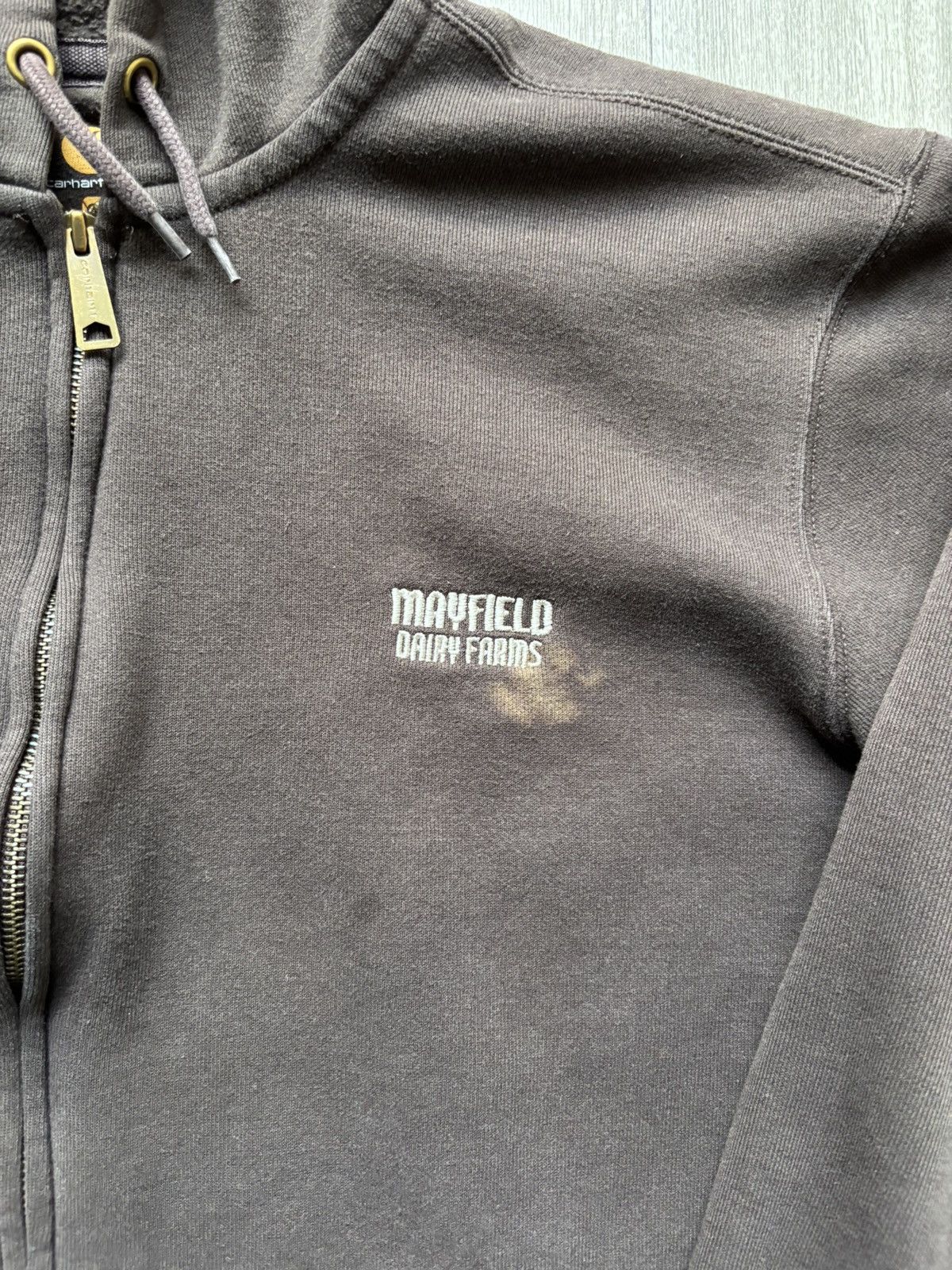 Carhartt Vintage Y2k Carhartt Zip Up Hoodie Size US L / EU 52-54 / 3 - 7 Thumbnail