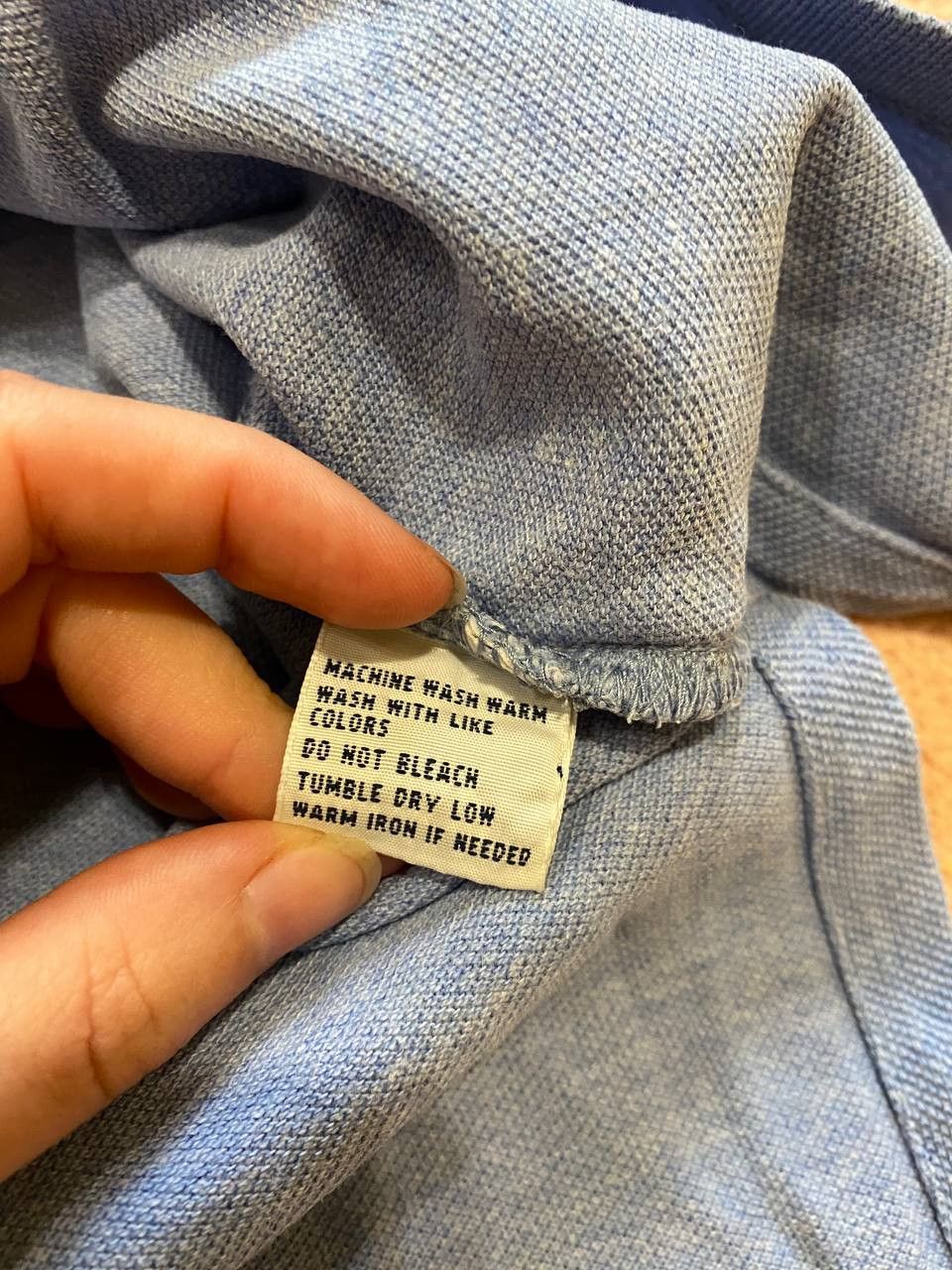 Polo Ralph Lauren Vintage Polo Ralph Lauren 100% Cotton Polo Size L Size US L / EU 52-54 / 3 - 12 Thumbnail