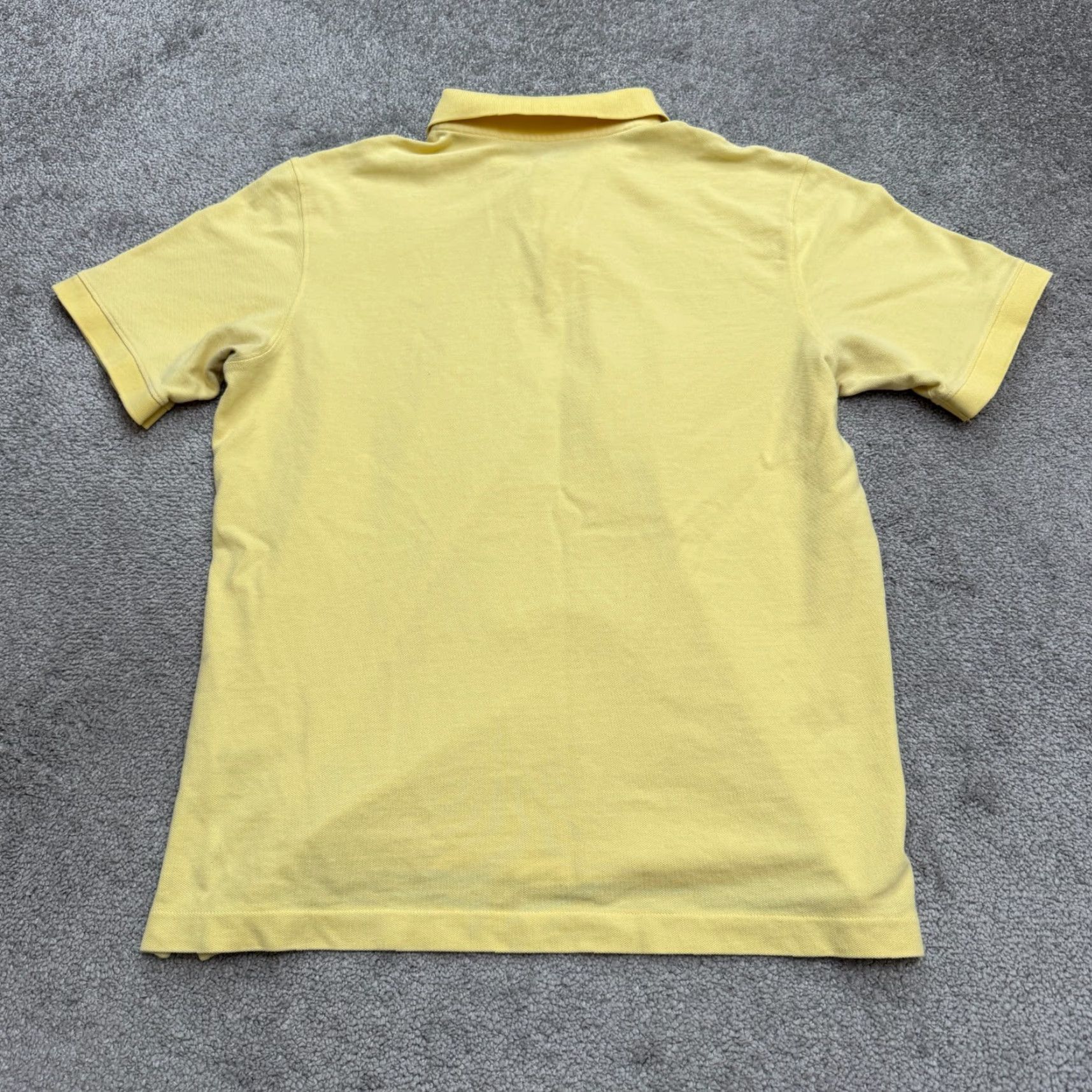 Vineyard Vines VINTAGE Vineyard Vines Polo Shirt Men Medium Yellow Cotton Casual Classic Fit Short Sleeve Size US M / EU 48-50 / 2 - 2 Thumbnail