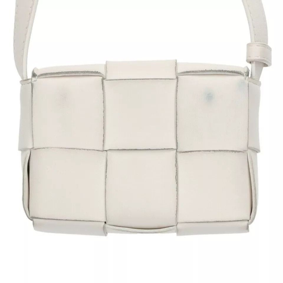 Bottega Veneta o1loc1c0824 Size: OS / Leather Cross-Body Mini Bag in White Size ONE SIZE - 5 Thumbnail