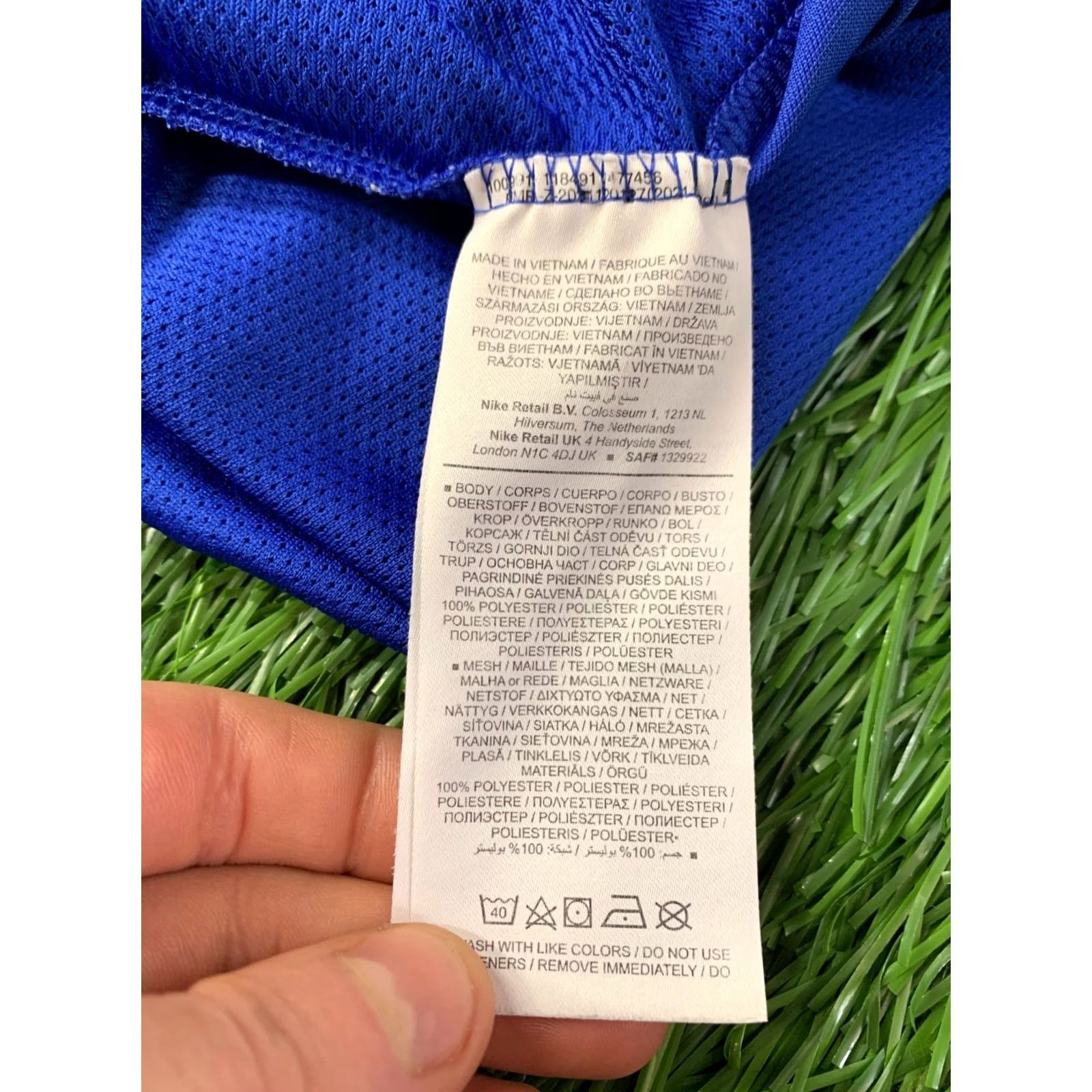 Nike Nike Academy Dri-Fit Original 2025 Men Football Shirt Jersey Tee L Blue Nike Academy Dri-Fit Football Shirt Men L Blue Size US L / EU 52-54 / 3 - 7 Thumbnail