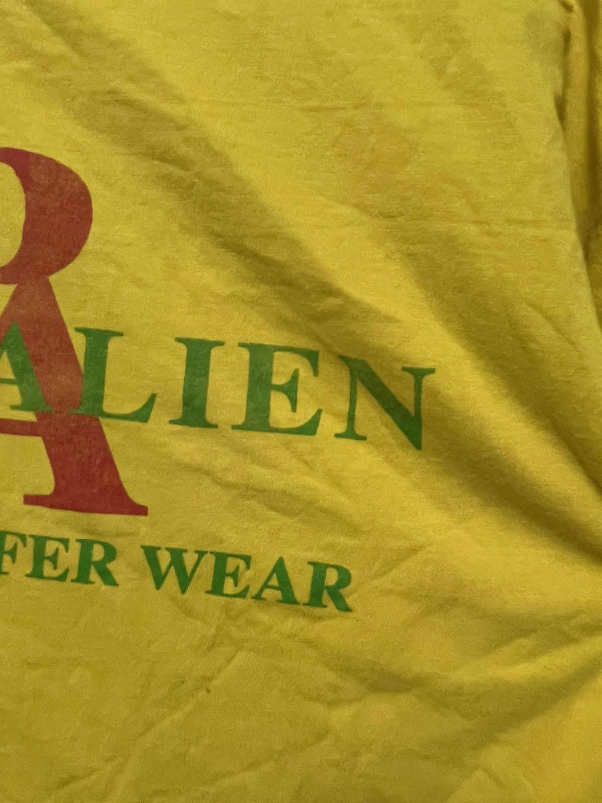 Vintage Vintage Paff Alien Space Kiffer Wear Smoke Tee Humor Y2K 90s Size US L / EU 52-54 / 3 - 12 Thumbnail