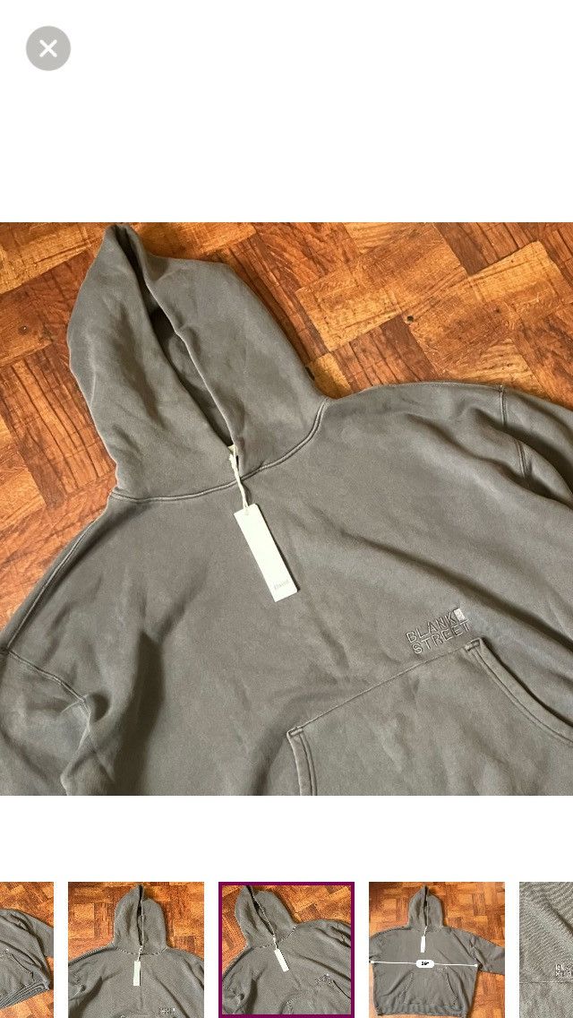 Elwood Elwood Core Oversized Cotton Brush Terry Hoodie XL Size US XL / EU 56 / 4 - 5 Thumbnail