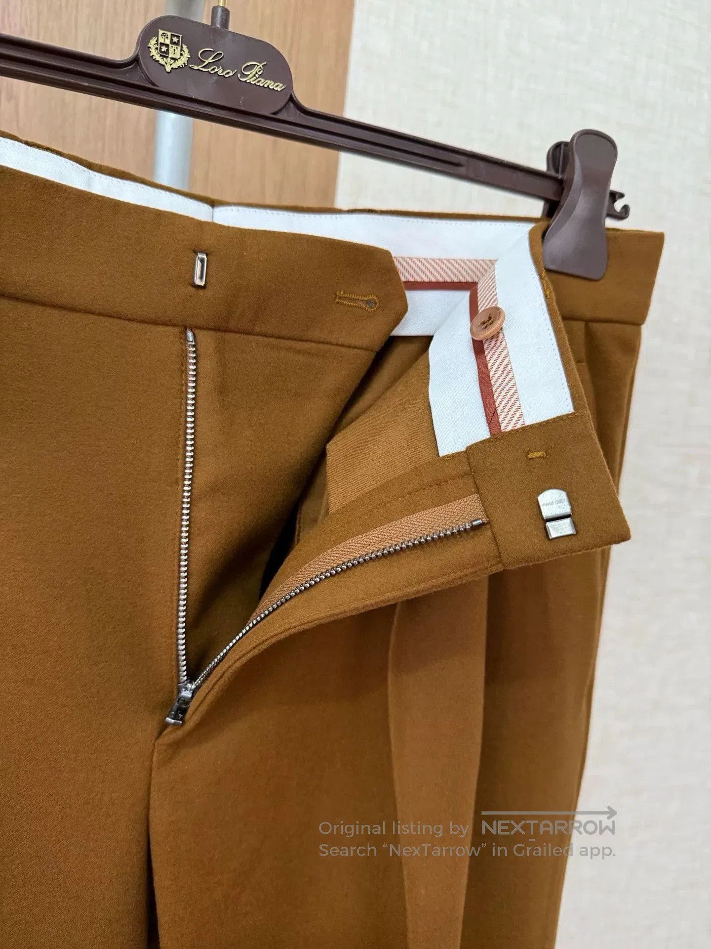 Loro Piana Loro Piana GOK Casual Pants in Camel Color. Size US 34 / EU 50 - 5 Thumbnail