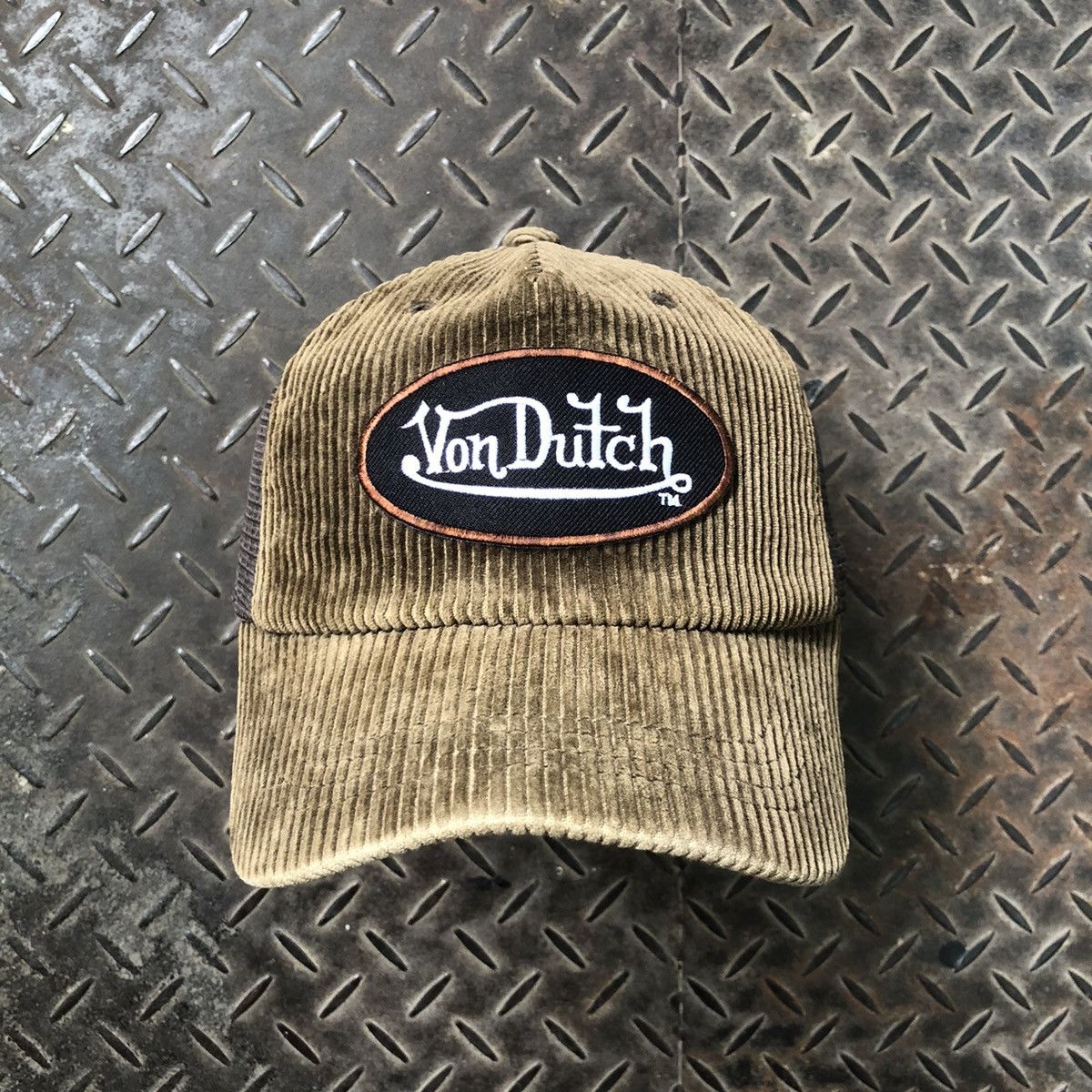 Von Dutch Von Dutch Corduroy Trucker Hat Size ONE SIZE - 1 Thumbnail