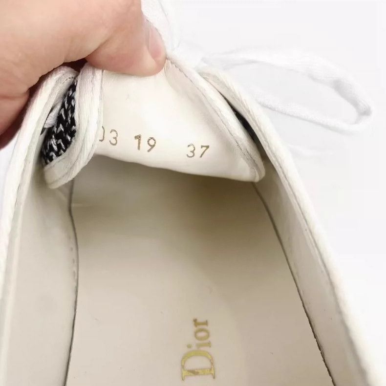Dior Dior Houndstooth Print Sneakers Size 37-2506 Size US 6.5 / EU 39-40 - 7 Thumbnail