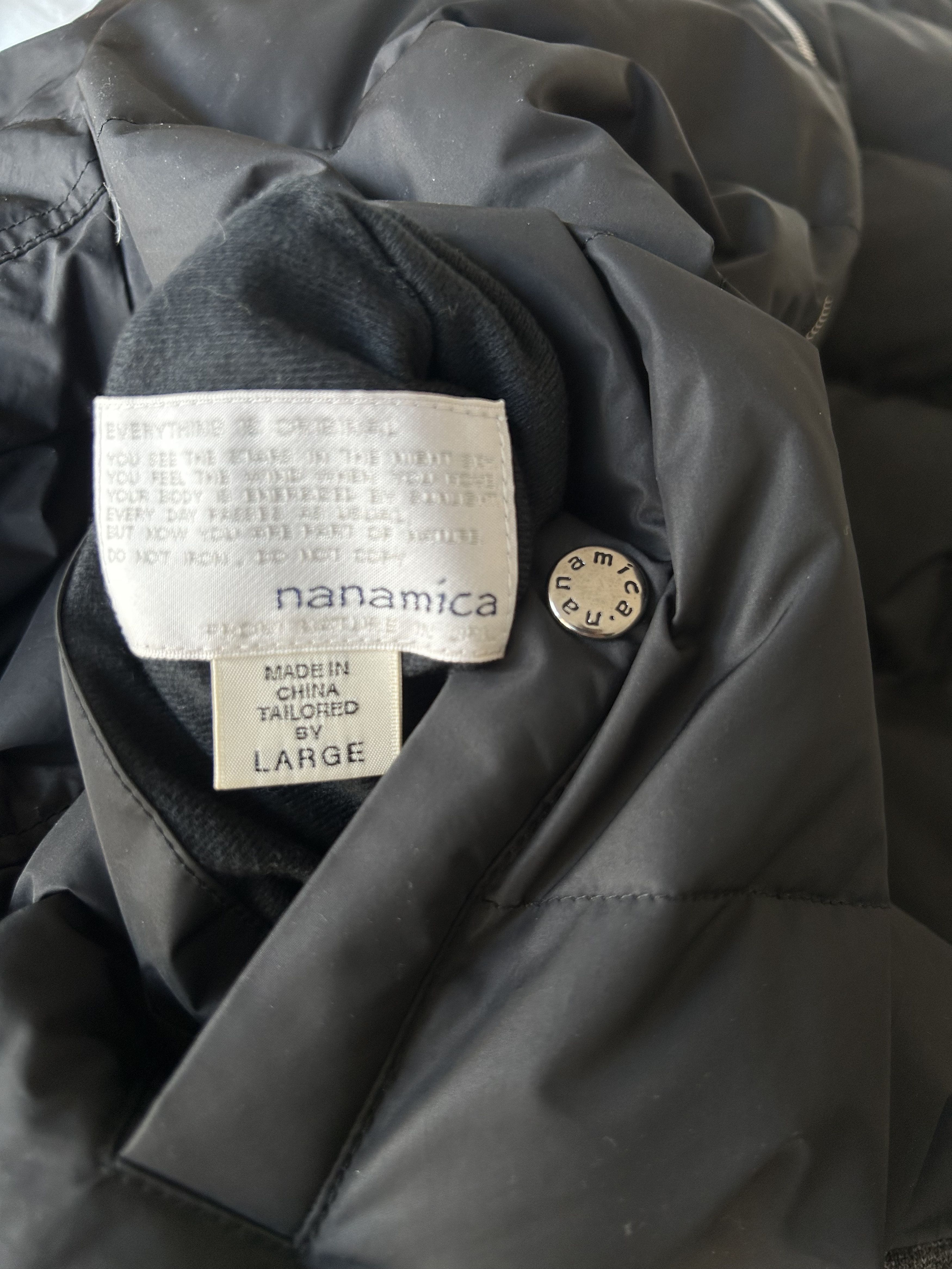 Nanamica Nanamica Reversible NA-1 Down Jacket Size US L / EU 52-54 / 3 - 11 Thumbnail