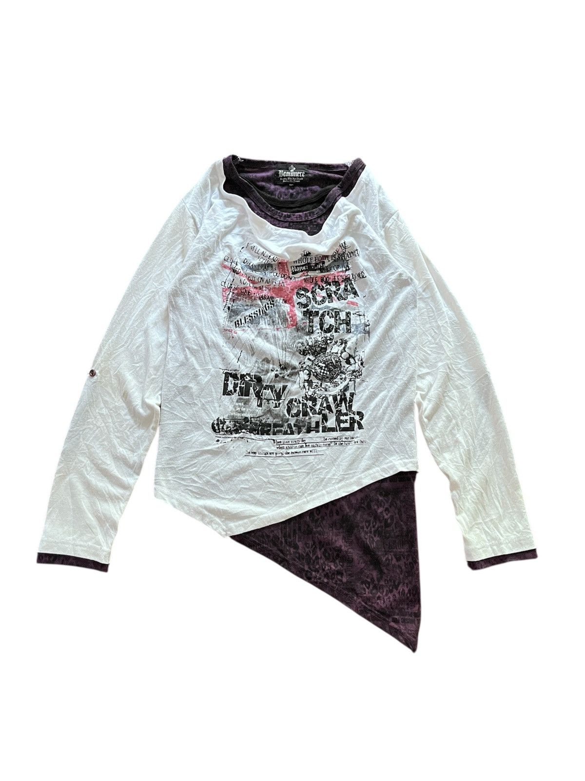Japanese Beamuere Poem 3layer punk