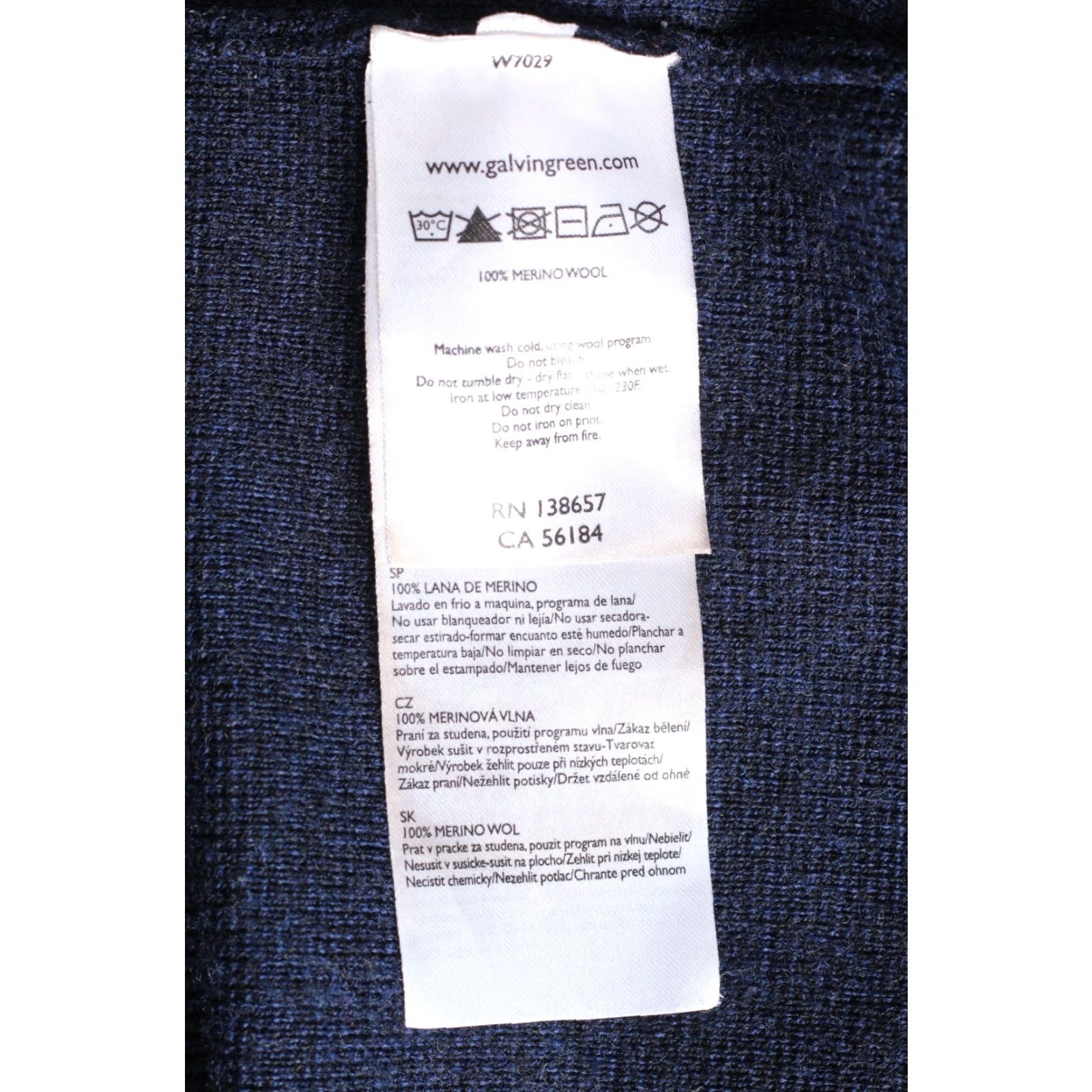 Galvin Green VINTAGE Galvin Green Jumper Shirt Merino Wool Zip Neck Men S XS Blue 1/4 Zip All Seasons Breathable 20s 90s Inspired Size US S / EU 44-46 / 1 - 4 Thumbnail