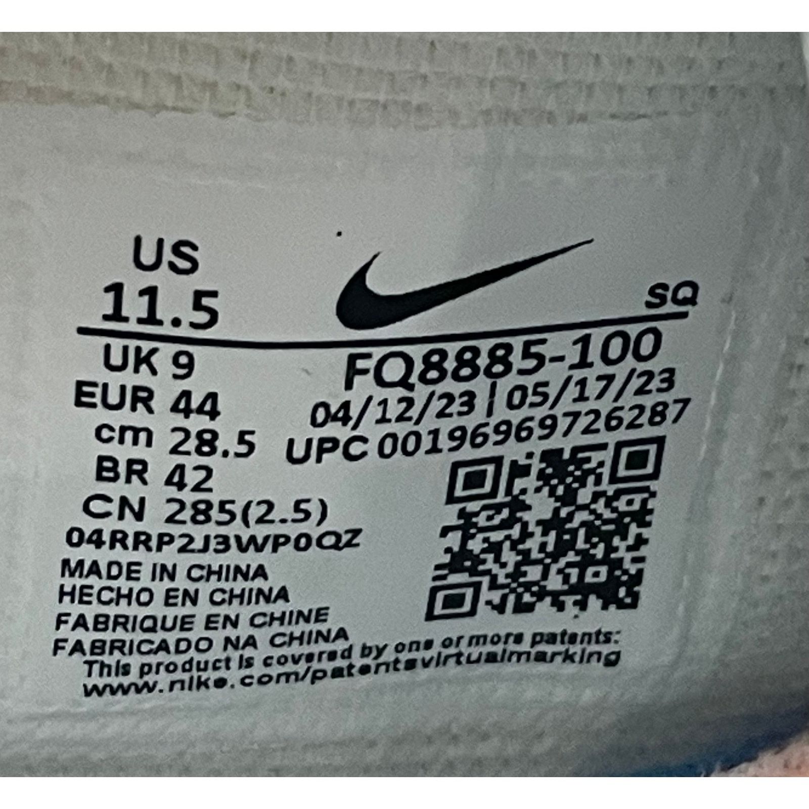 Nike Women's Nike AF1 Shadow FQ8885 100 Size 11.5Women's/10Men's Size US 11.5 / IT 41.5 - 7 Thumbnail