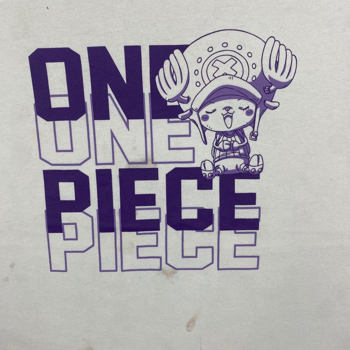 Anime Vintage ONE PIECE Tony Tony Chopper Anime Tee Shirt Large Size US L / EU 52-54 / 3 - 2 Thumbnail