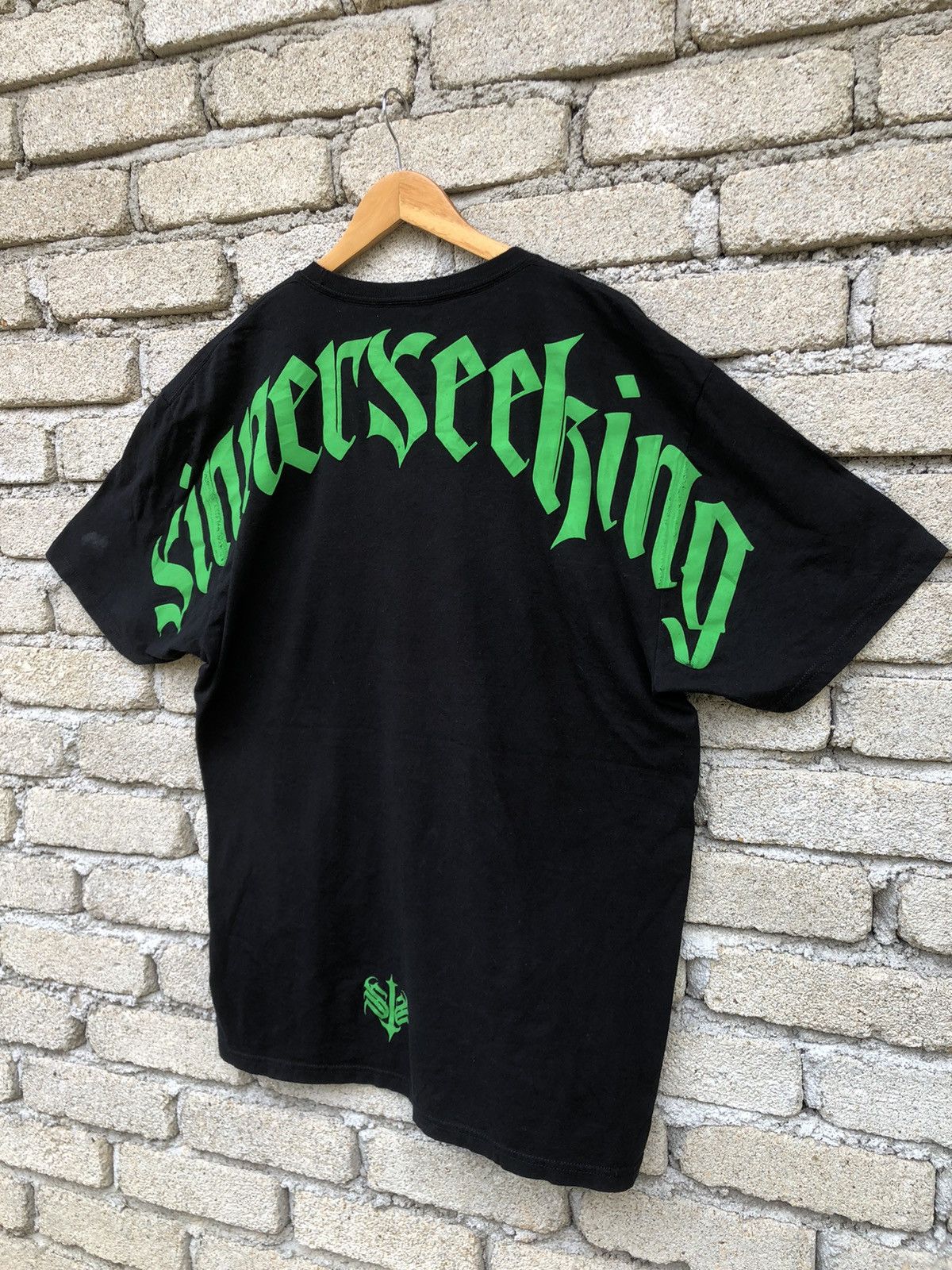 Japanese Brand Japanese Brands Streetwear Sinner Seeking Art Graphic Tee Size US XL / EU 56 / 4 - 3 Thumbnail