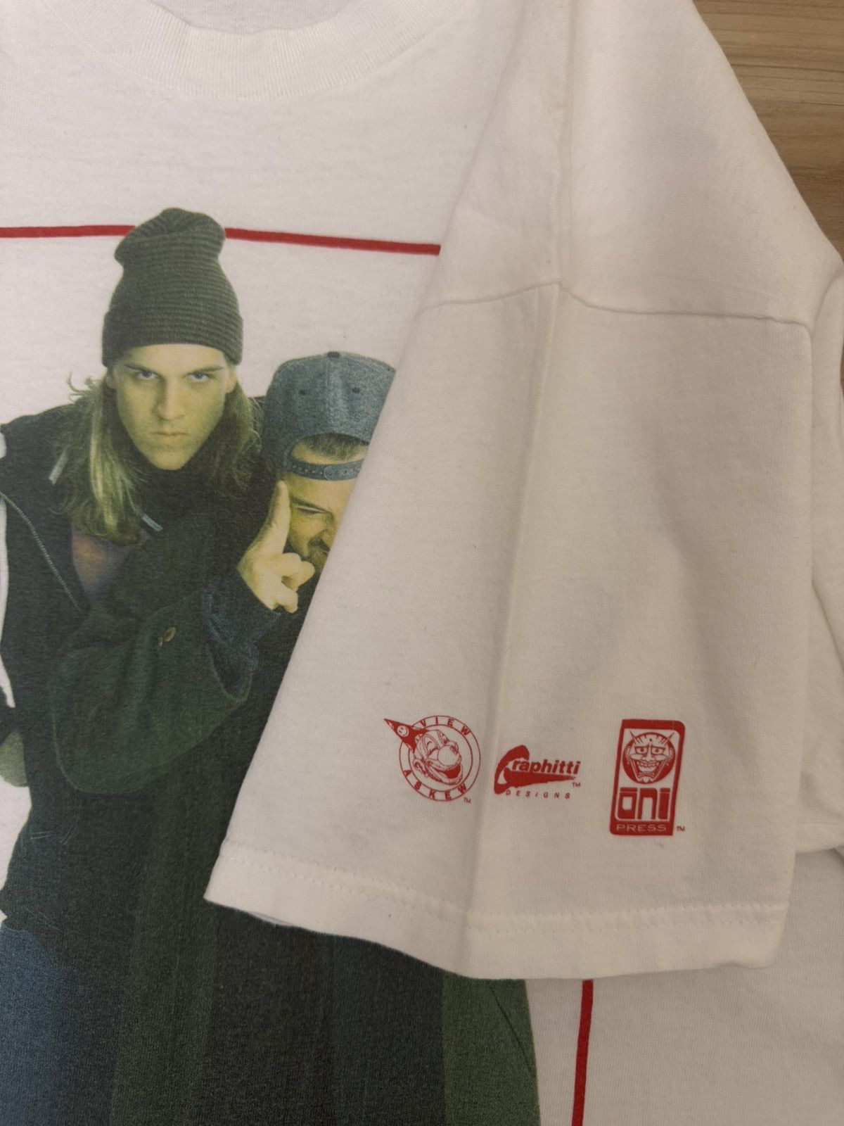 Vintage 1999 & Silent Bob movie promo T-shirt Size US XL / EU 56 / 4 - 4 Thumbnail