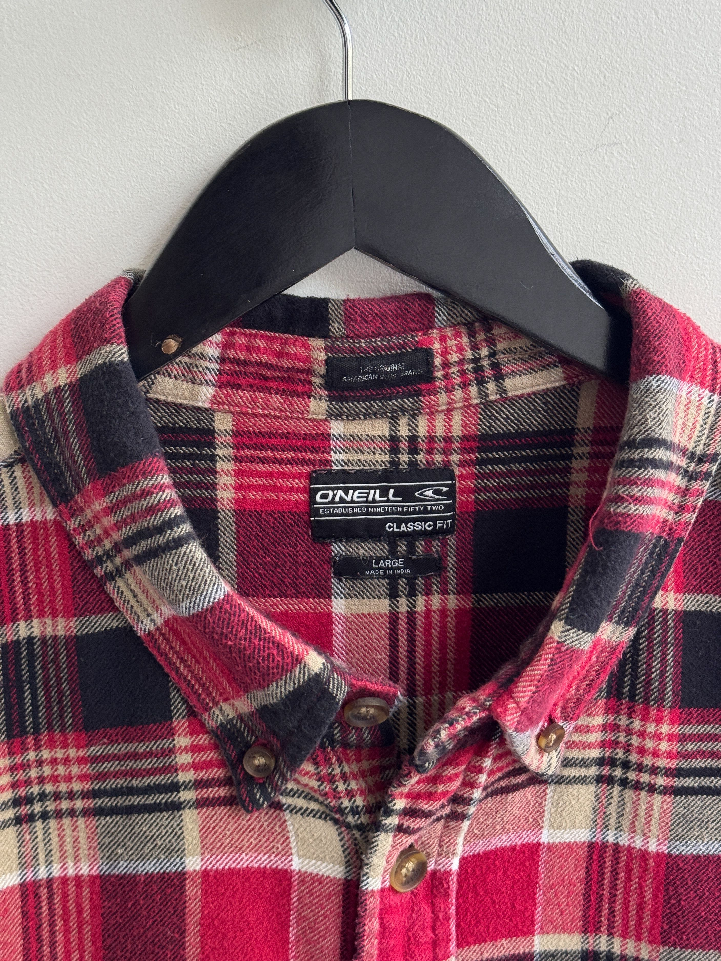 O'Neill O'Neill Flannel Check Shirt Size US L / EU 52-54 / 3 - 6 Thumbnail
