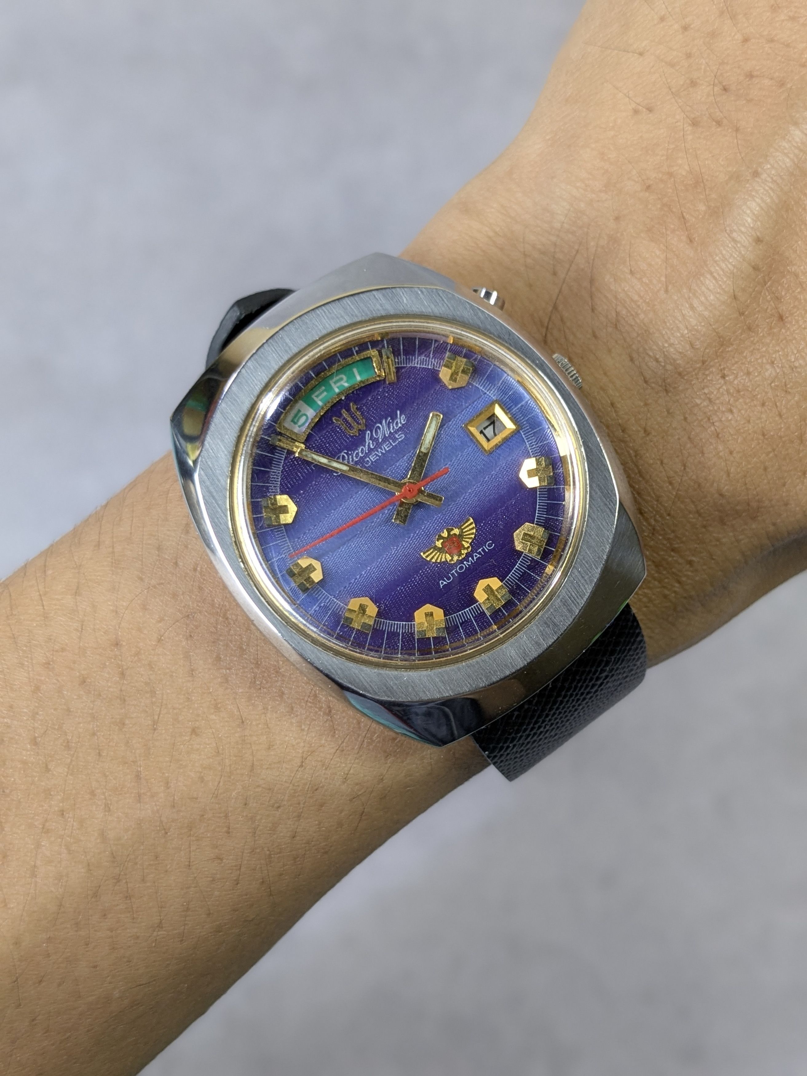 Other Ricoh Wide Automatic Purple Dial or Ricoh President watches Size ONE SIZE - 1 Thumbnail