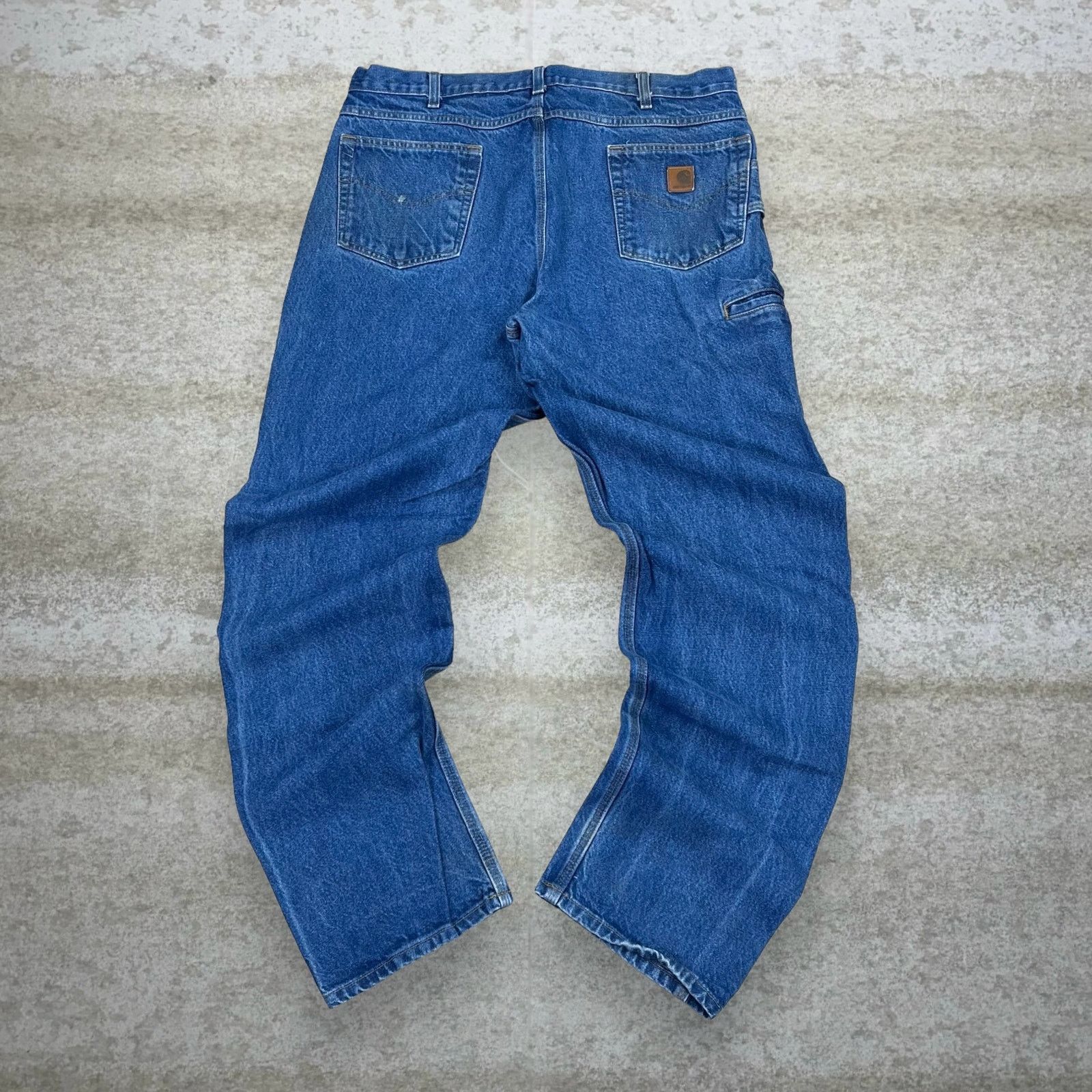 Carhartt Vintage Y2K Carhartt Jeans 38x36 Relaxed Fit Medium Wash Size US 38 / EU 54 - 1 Thumbnail