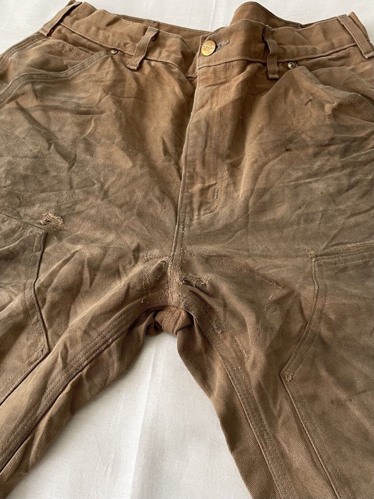 Carhartt Distressed Carhartt Double Knee Cargo Pants Vintage USA Size US 32 / EU 48 - 7 Thumbnail
