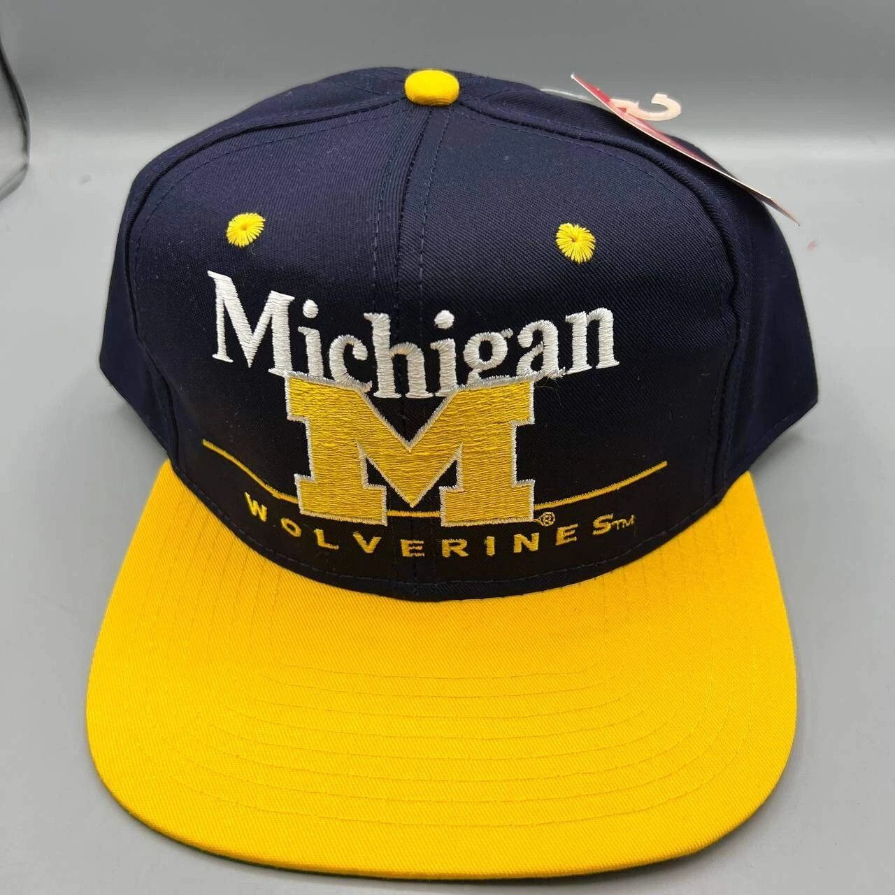 Twins Enterprise Inc. × Vintage Michigan Wolverines Hat Men Twins Enterprise Snap Back Cap Size ONE SIZE - 1 Thumbnail