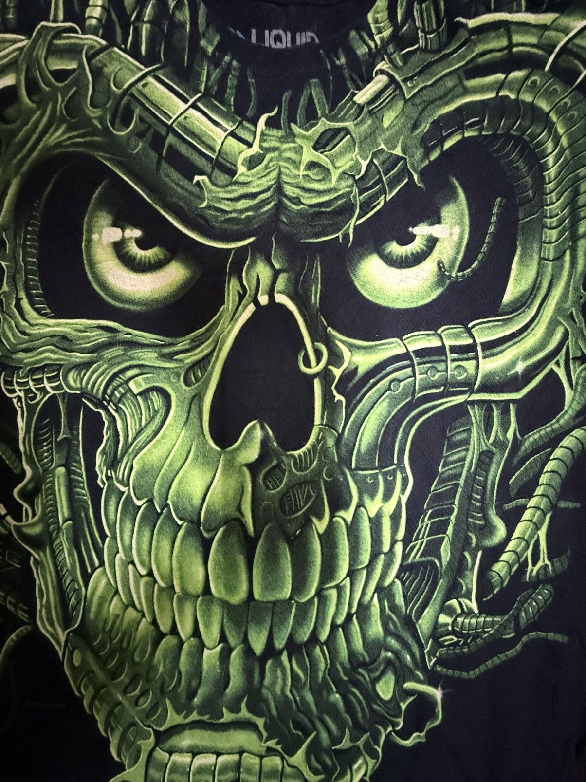 Liquid Blue Liquid Blue Men’s Terminator Skull T-Shirt Size US L / EU 52-54 / 3 - 1 Thumbnail