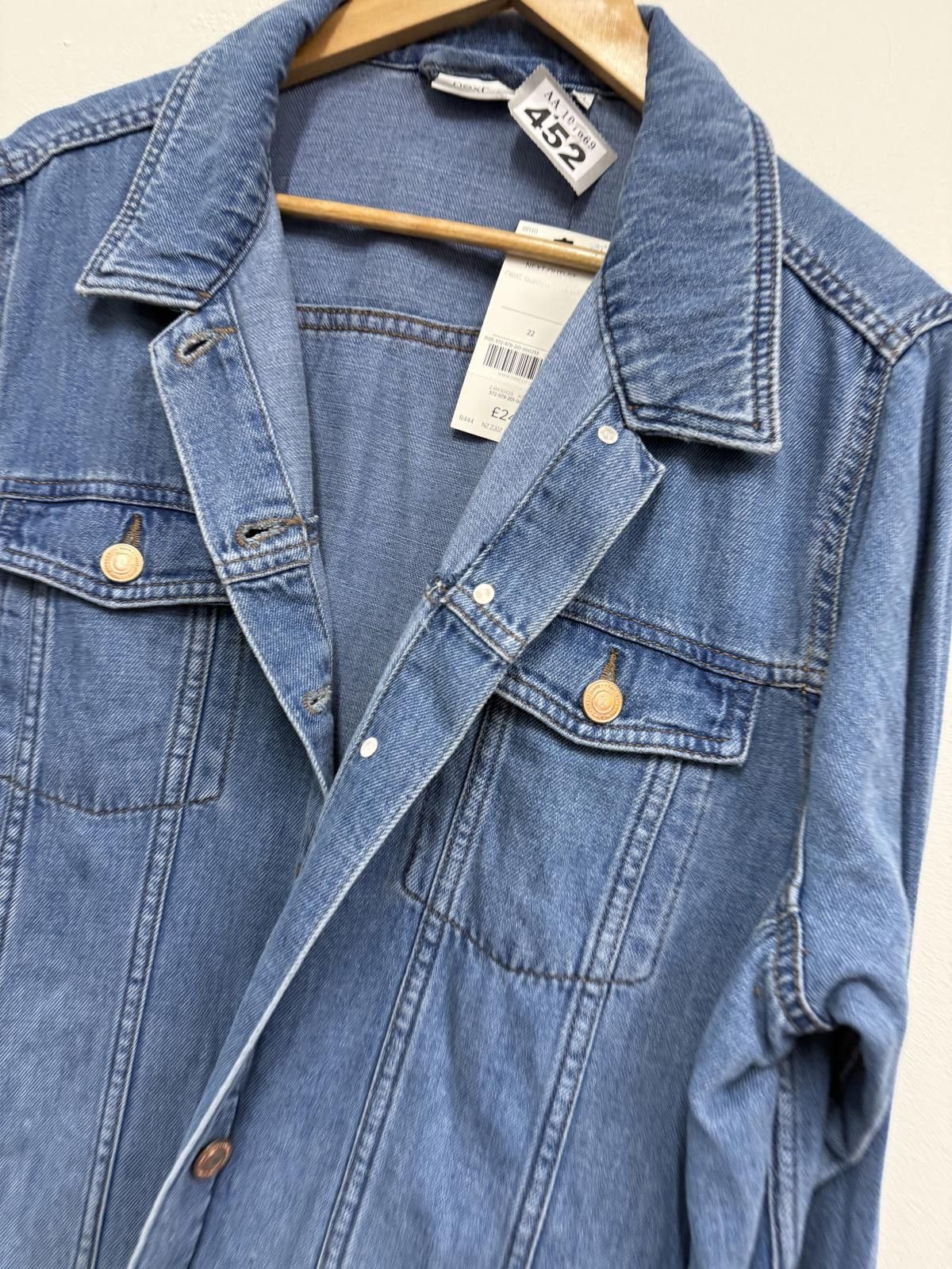 NEXT Men's Denim Jacket by Next, Size 22 Size US L / EU 52-54 / 3 - 3 Thumbnail