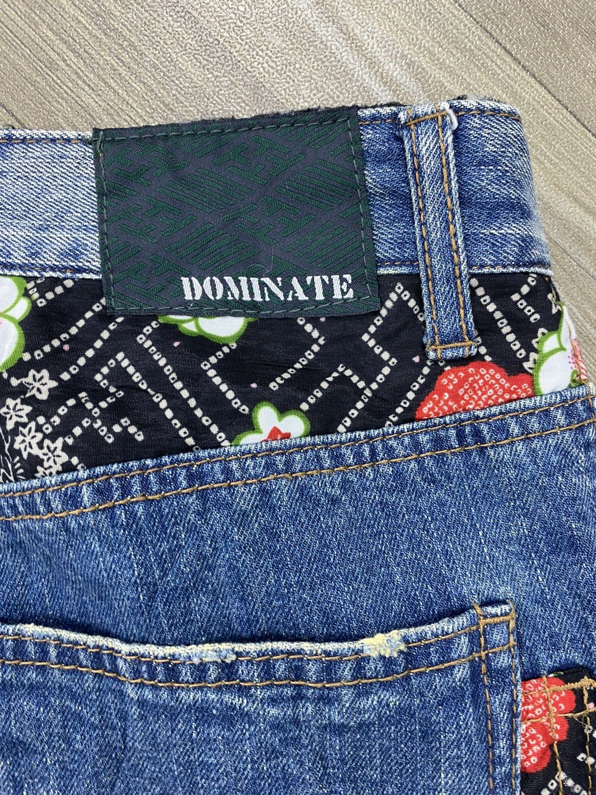 Karakuri Tamashii Dominate Karakuri Tamashii Koi Flowers Embroidery Jeans Y2K Size US 30 / EU 46 - 12 Thumbnail