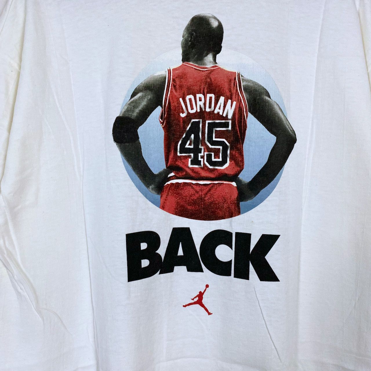 Vintage VINTAGE 1995 NIKE JORDAN'S BACK NUMBER 45 TEE Size US XL / EU 56 / 4 - 4 Thumbnail