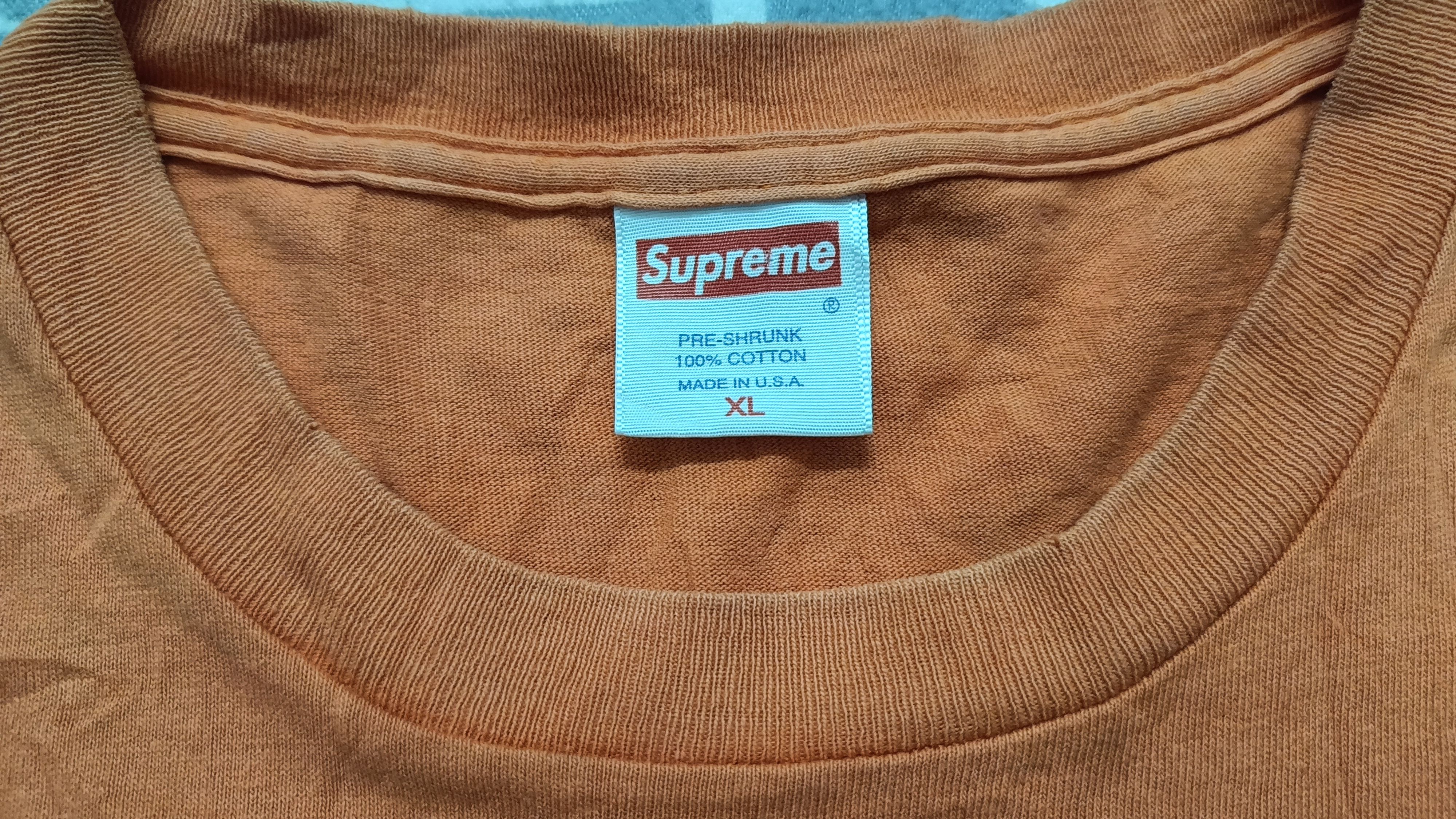 Supreme 🔥🔥 Rare Vintage 2002 Supreme Death Wish Tee Size US XL / EU 56 / 4 - 4 Thumbnail
