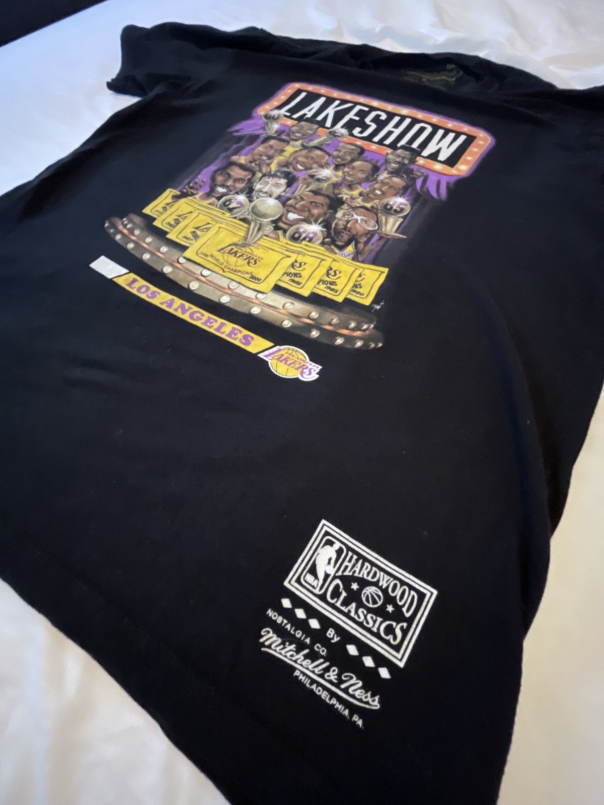 Mitchell & Ness × NBA Mitchell and Ness lakeshow tee Size US M / EU 48-50 / 2 - 1 Thumbnail