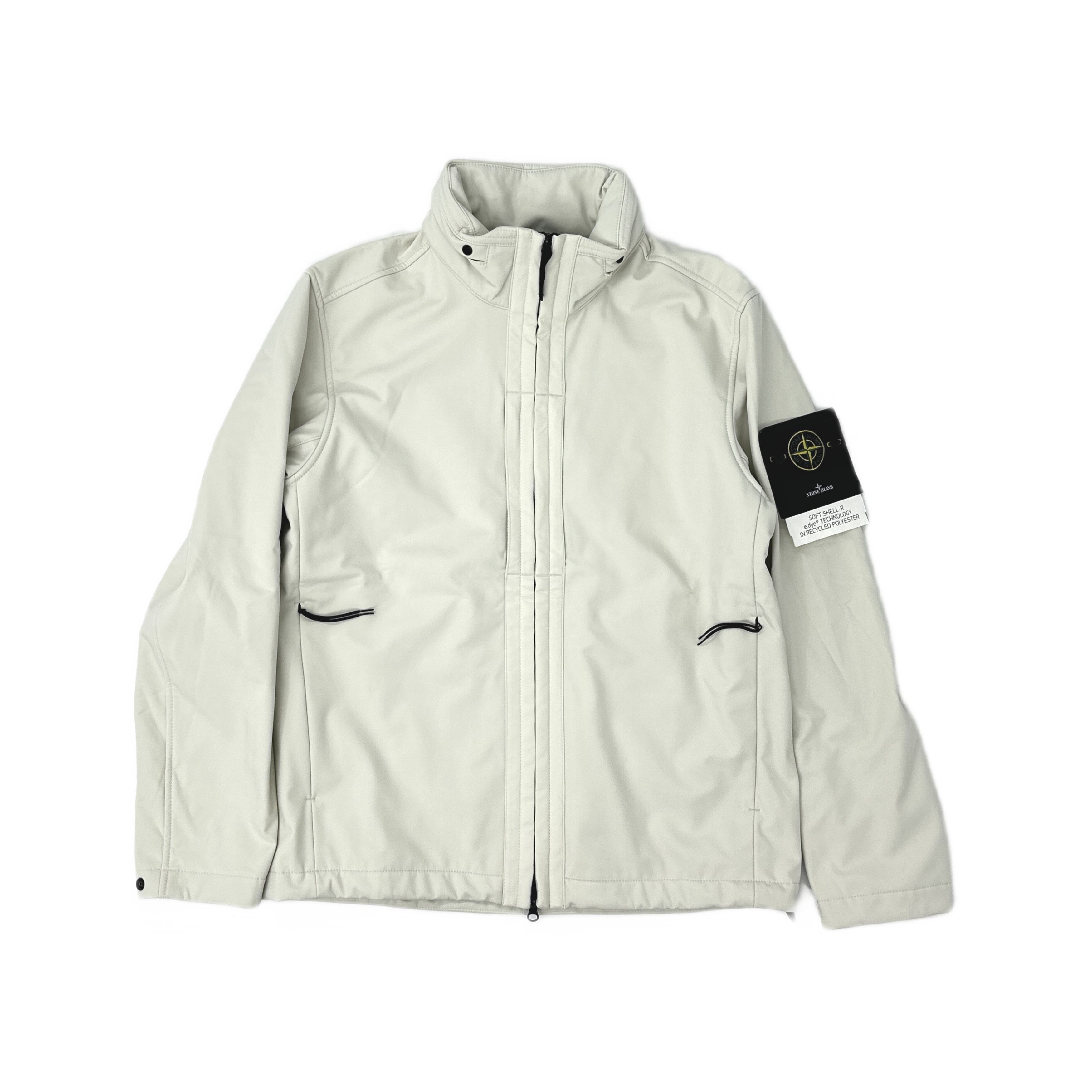 Stone Island Stone Island Soft Shell-R Jacket Beige Size L Size US L / EU 52-54 / 3 - 1 Thumbnail