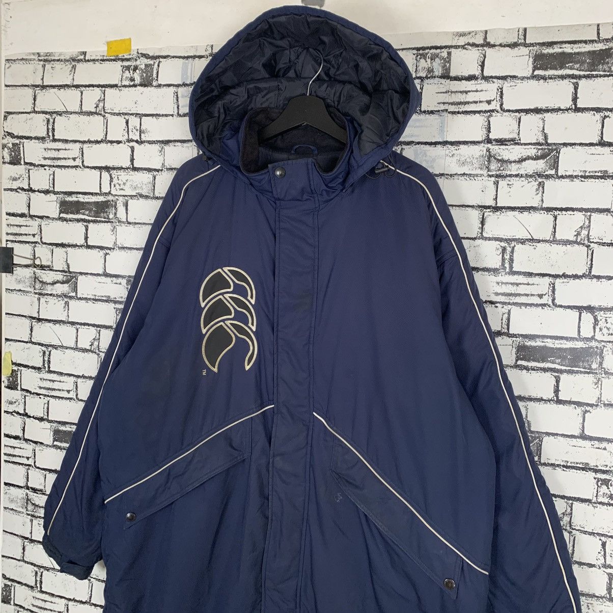 Canterbury of New Zealand × Designer × Vintage Vintage Canterbury Long Coach Jacket Size US XL / EU 56 / 4 - 3 Thumbnail