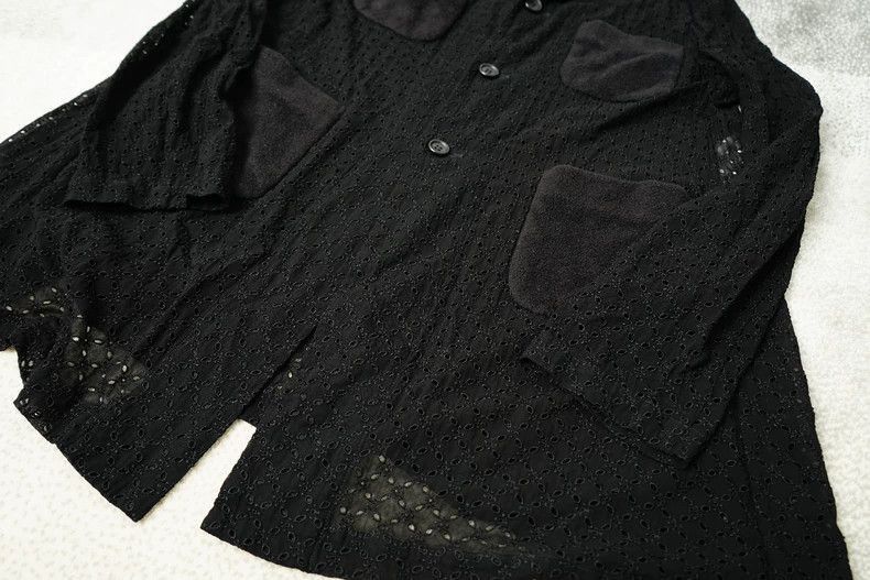 Comme des Garcons comme des garcons rayon cut-out embroidered jacket jacket-2 Size US S / EU 44-46 / 1 - 5 Thumbnail