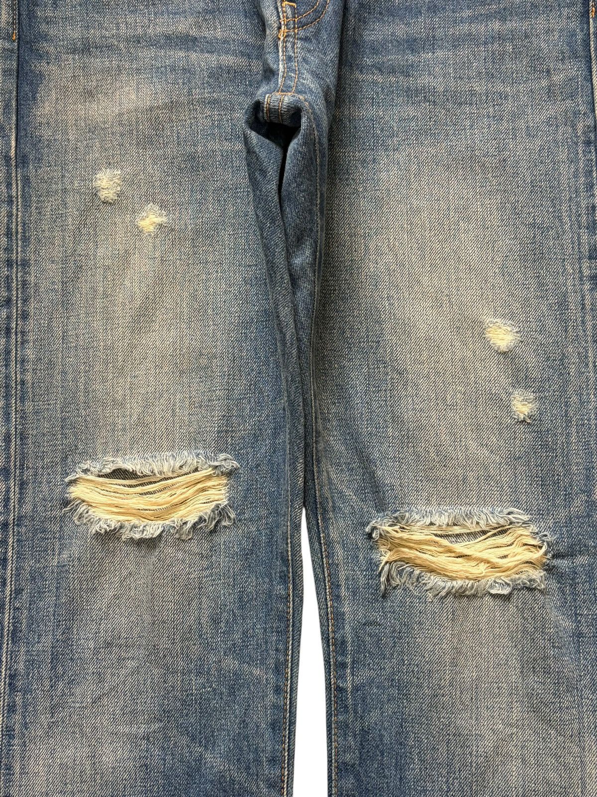 Edwin Vintage Ungrid Mark Styler Selvedge Distress Jeans Size 29" - 3 Thumbnail