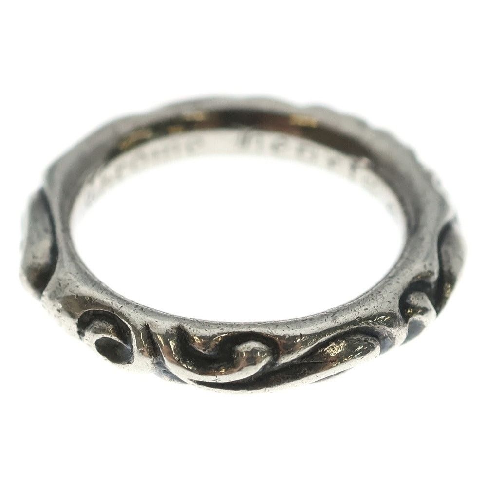 Chrome Hearts CHROME HEARTS SCRL BAND Silver Ring BCA351 Size ONE SIZE - 1 Thumbnail