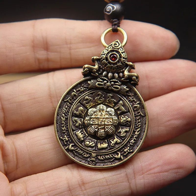 Other Buddhist Tantra Eight Diagram Keyring Car Keychain Charms Size ONE SIZE - 5 Thumbnail
