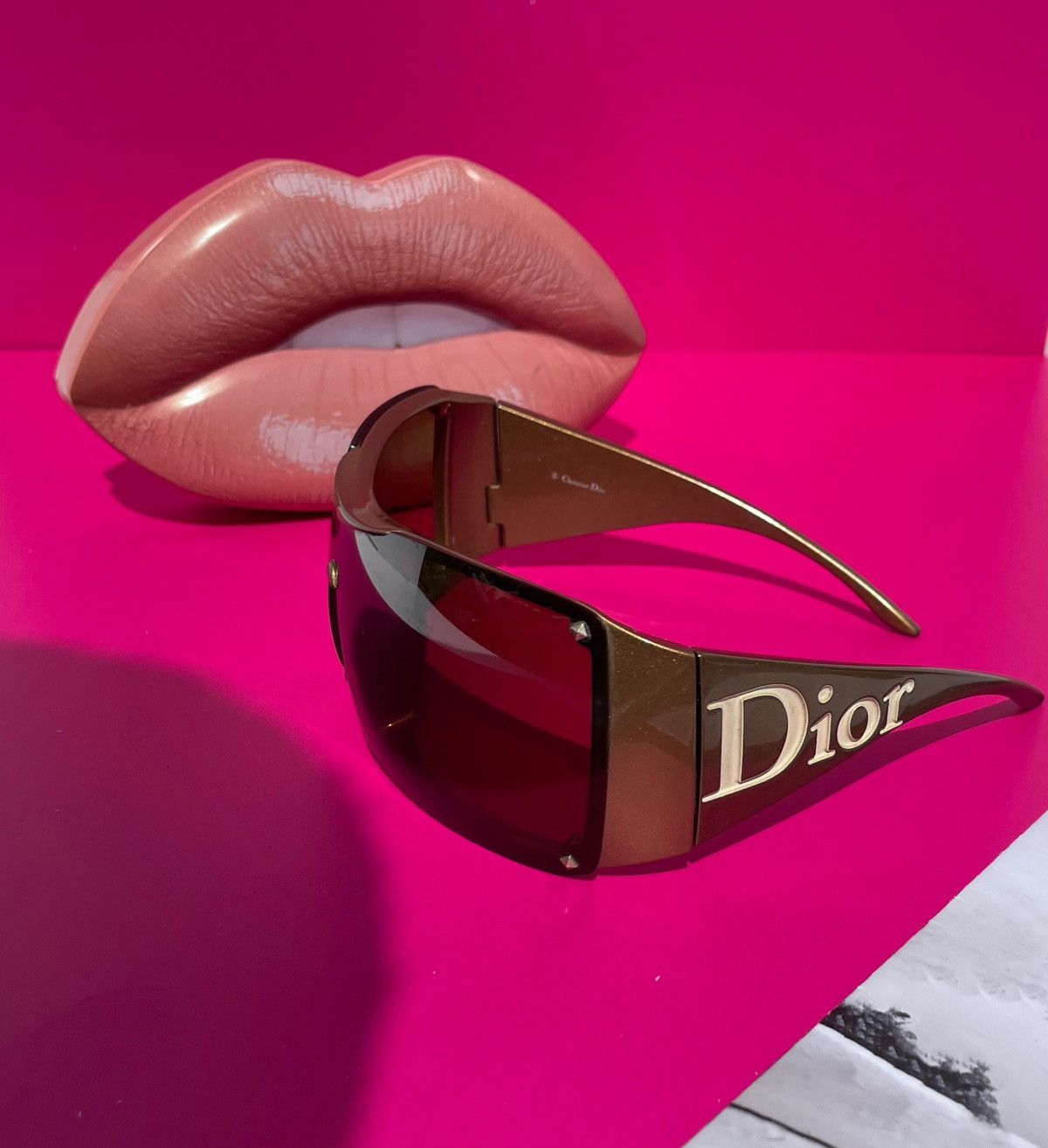 Dior Dior vintage sunglasses Overshine 2 Size ONE SIZE - 10 Thumbnail
