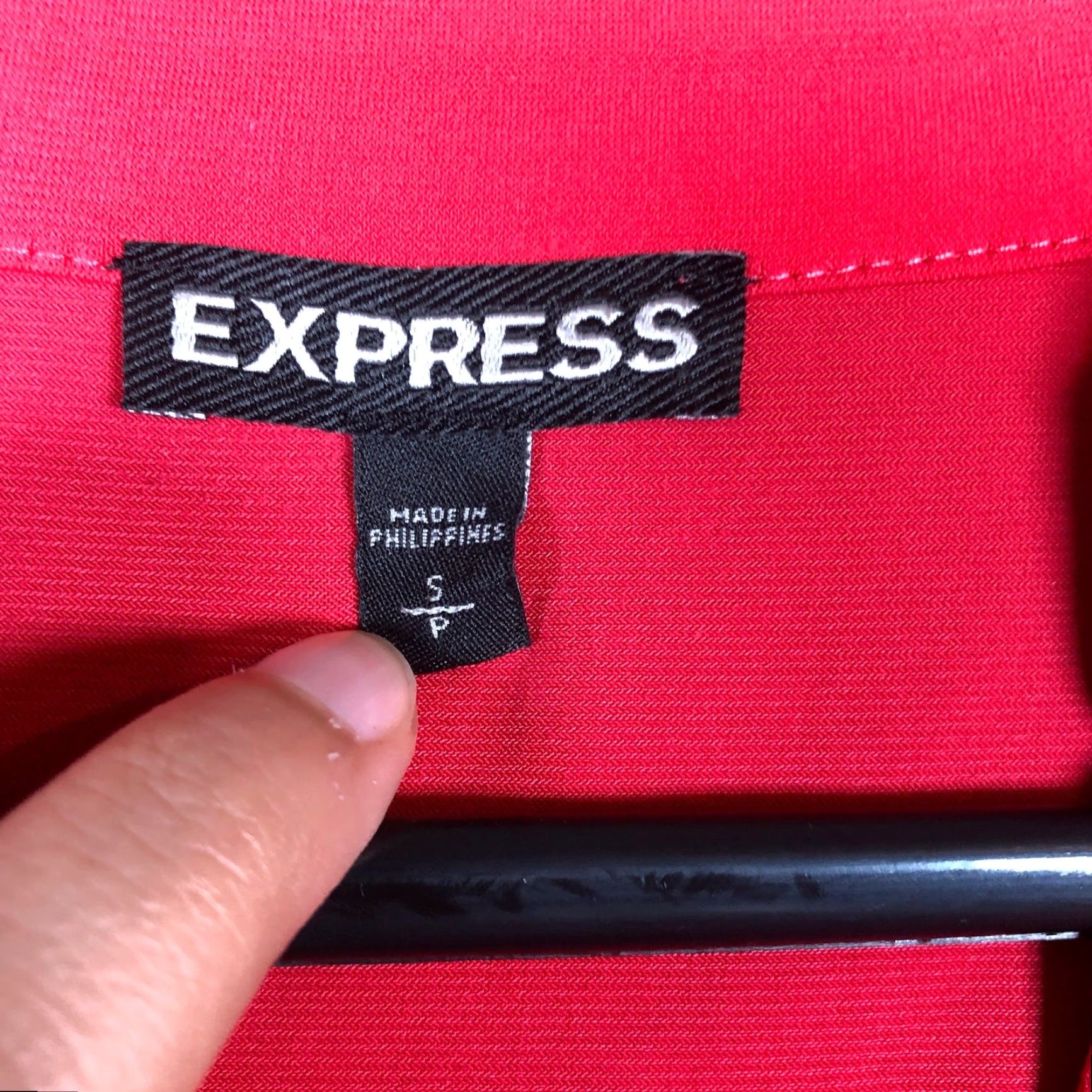 Express Express Blouse Sleeveless V Neck Front Ruffles Small Womens Blue Size S / US 4 / IT 40 - 4 Thumbnail