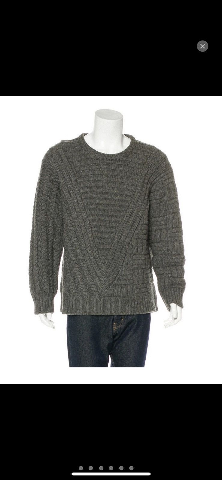 Louis Vuitton LV camel hair knit Size US L / EU 52-54 / 3 - 2 Thumbnail