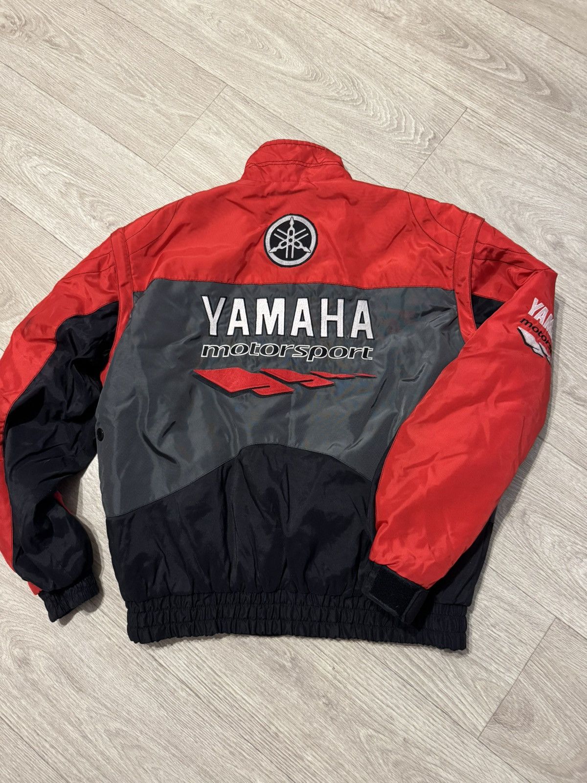 Yamaha 🔷Vintage Yamaha Racing Zip Moto Jacket 90s🔷 Size US L / EU 52-54 / 3 - 10 Thumbnail