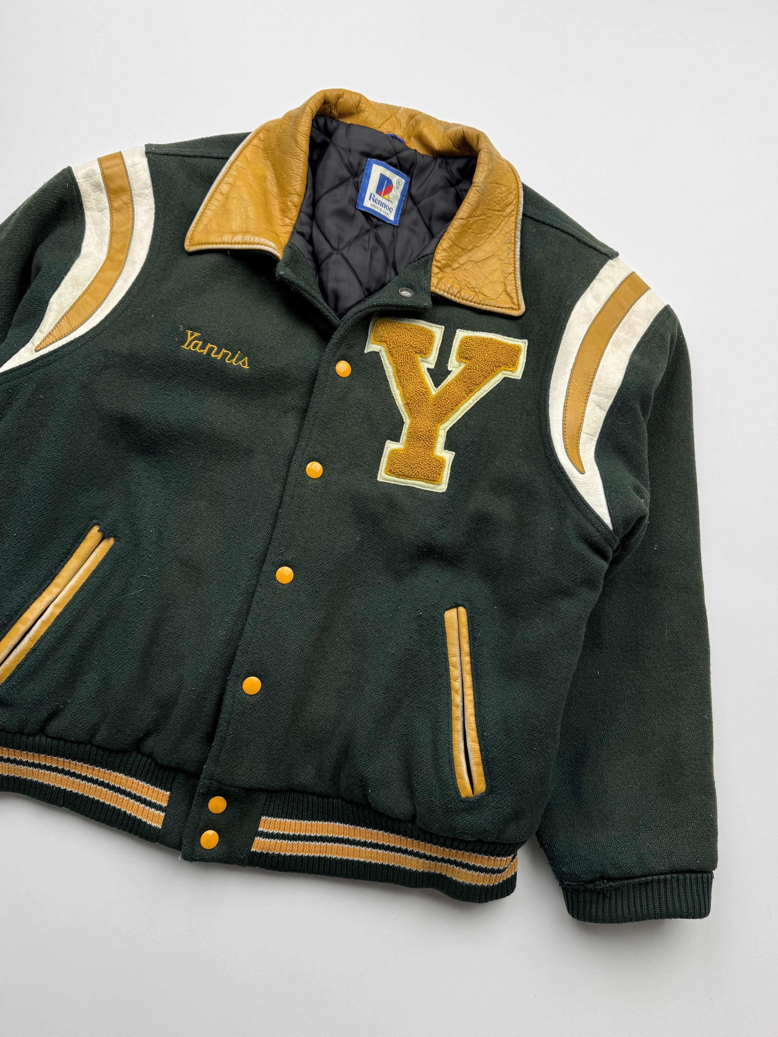 Rennoc Rennoc Vintage Made in USA Bomber Jacket(V206)E2 Size US L / EU 52-54 / 3 - 3 Thumbnail