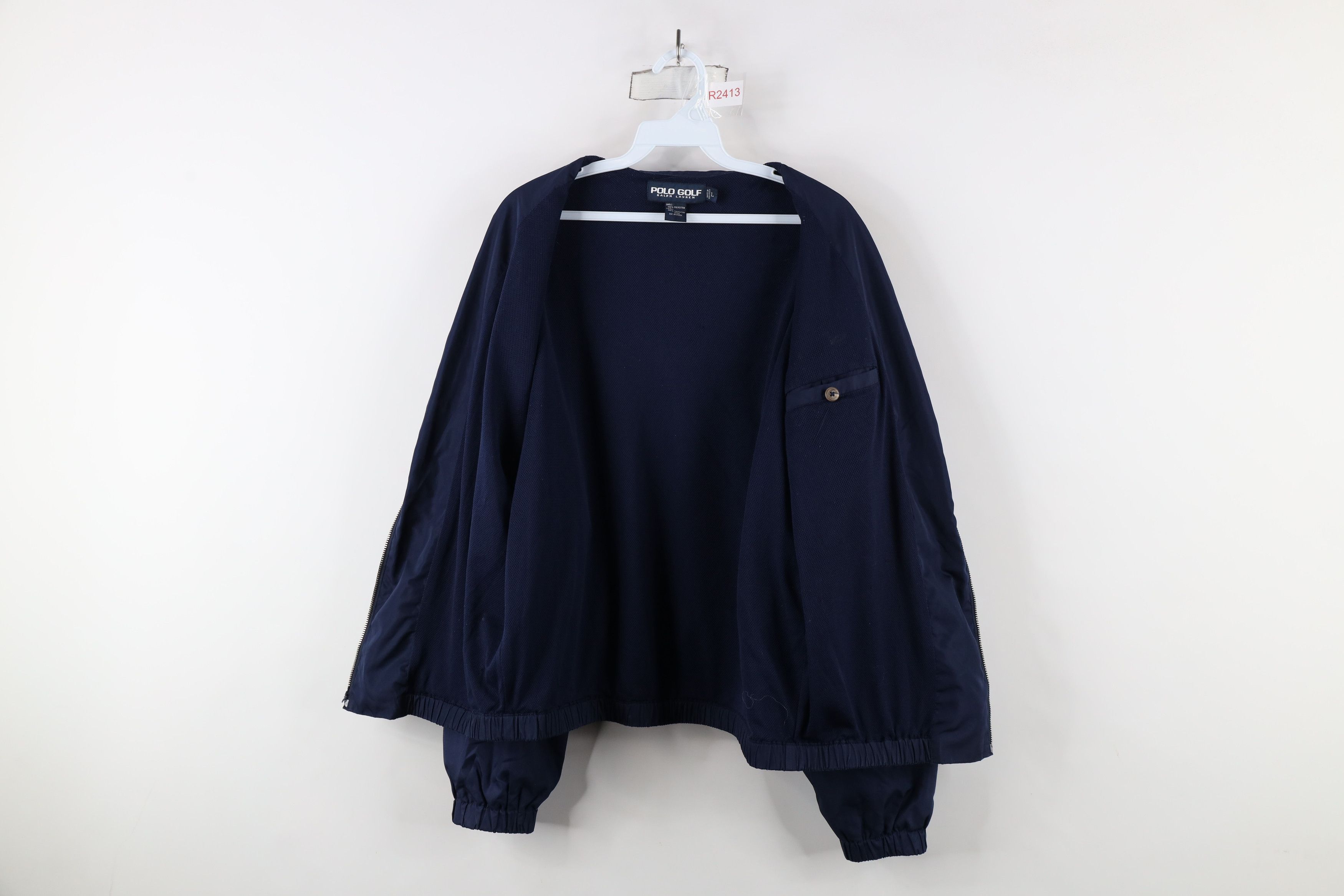 Ralph Lauren × Vintage Vtg 90s Polo Golf Ralph Lauren Windbreaker Jacket AS IS Size US L / EU 52-54 / 3 - 10 Thumbnail