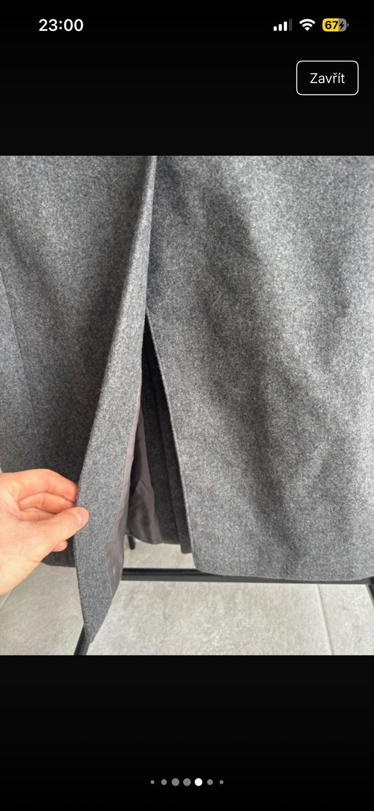 Yves Saint Laurent Yves Saint Laurent – Vintage 90s Minimalist Wool Overcoat Size US M / EU 48-50 / 2 - 5 Thumbnail