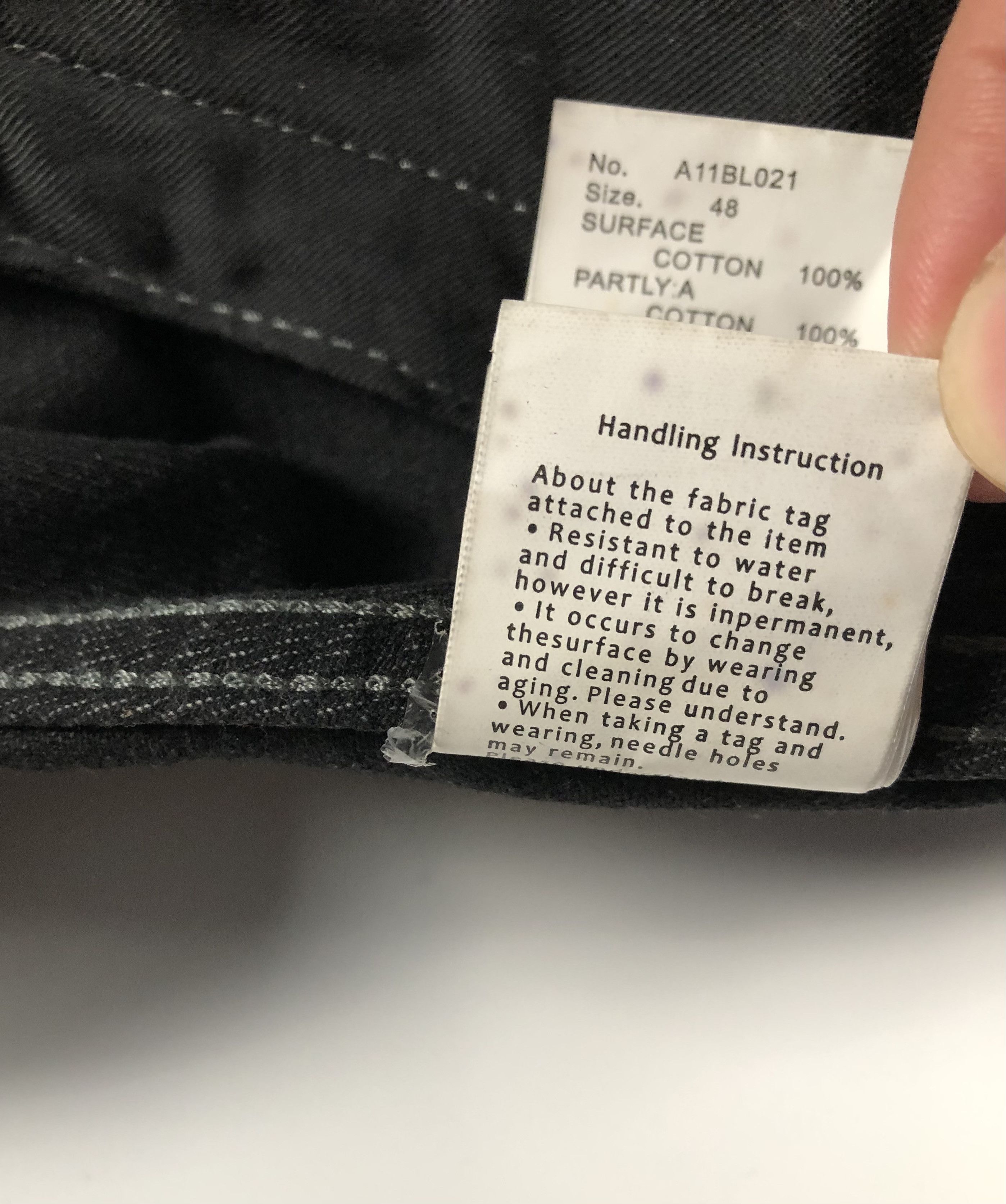 Maison MIHARA YASUHIRO Maison Mihara Yasuhiro Triple Layered Denim Jacket Size US M / EU 48-50 / 2 - 16 Thumbnail