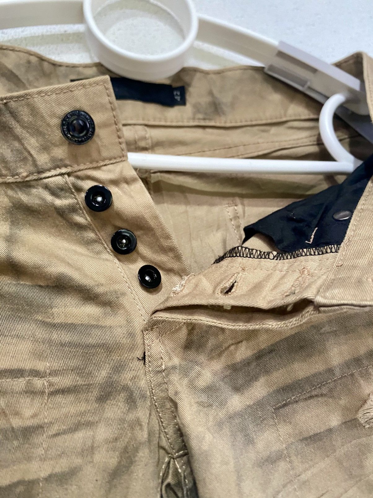 Japanese Brand Japanes Barand Fuga Distress Denim Jeans Size US 30 / EU 46 - 13 Thumbnail