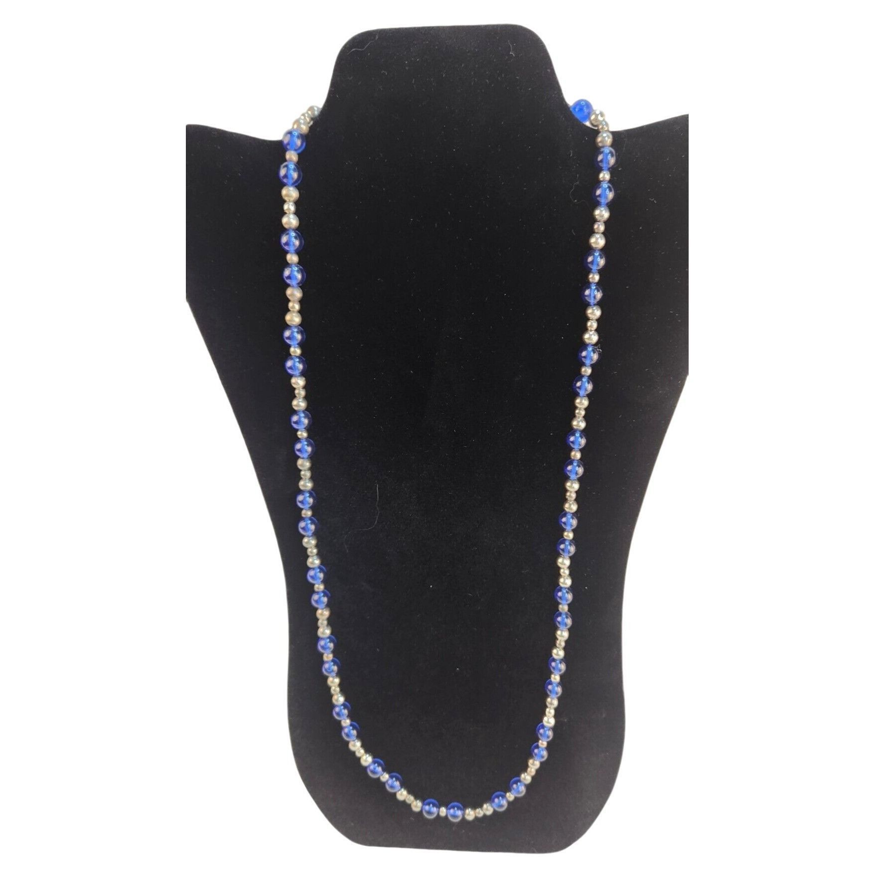 Other Multicolor Beaded Necklace Set With Rosary Cross & Stretch B Size ONE SIZE - 6 Thumbnail