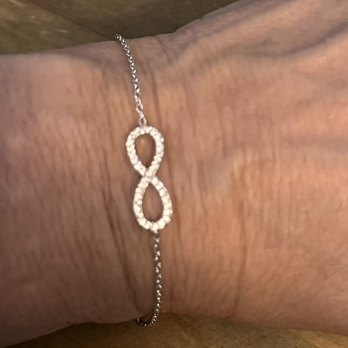 Other Napier dainty rhinestone infinity bracelet Size ONE SIZE - 3 Thumbnail