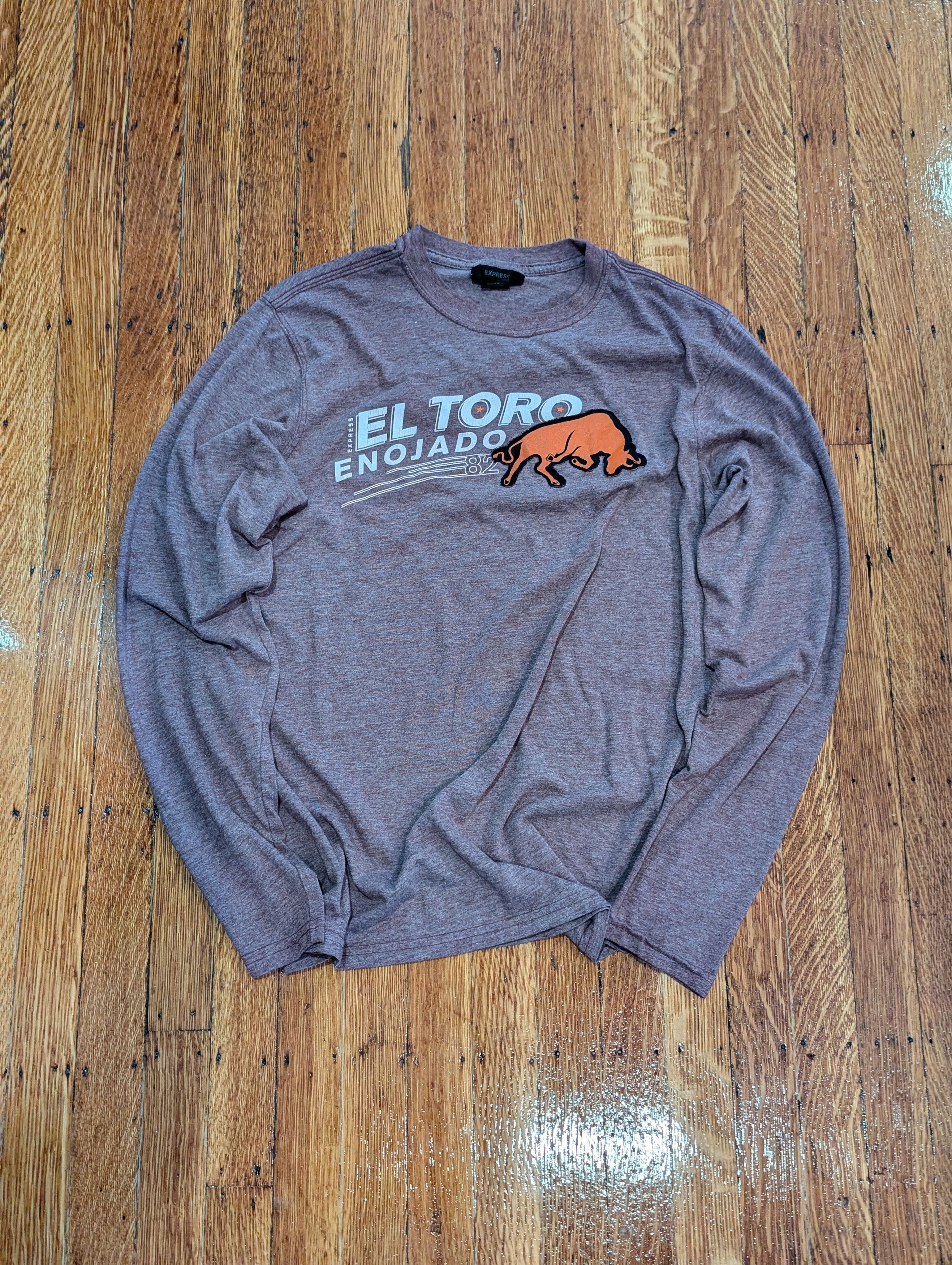 Express Express Long Sleeve Shirt El Toro Enojado Size US S / EU 44-46 / 1 - 1 Thumbnail